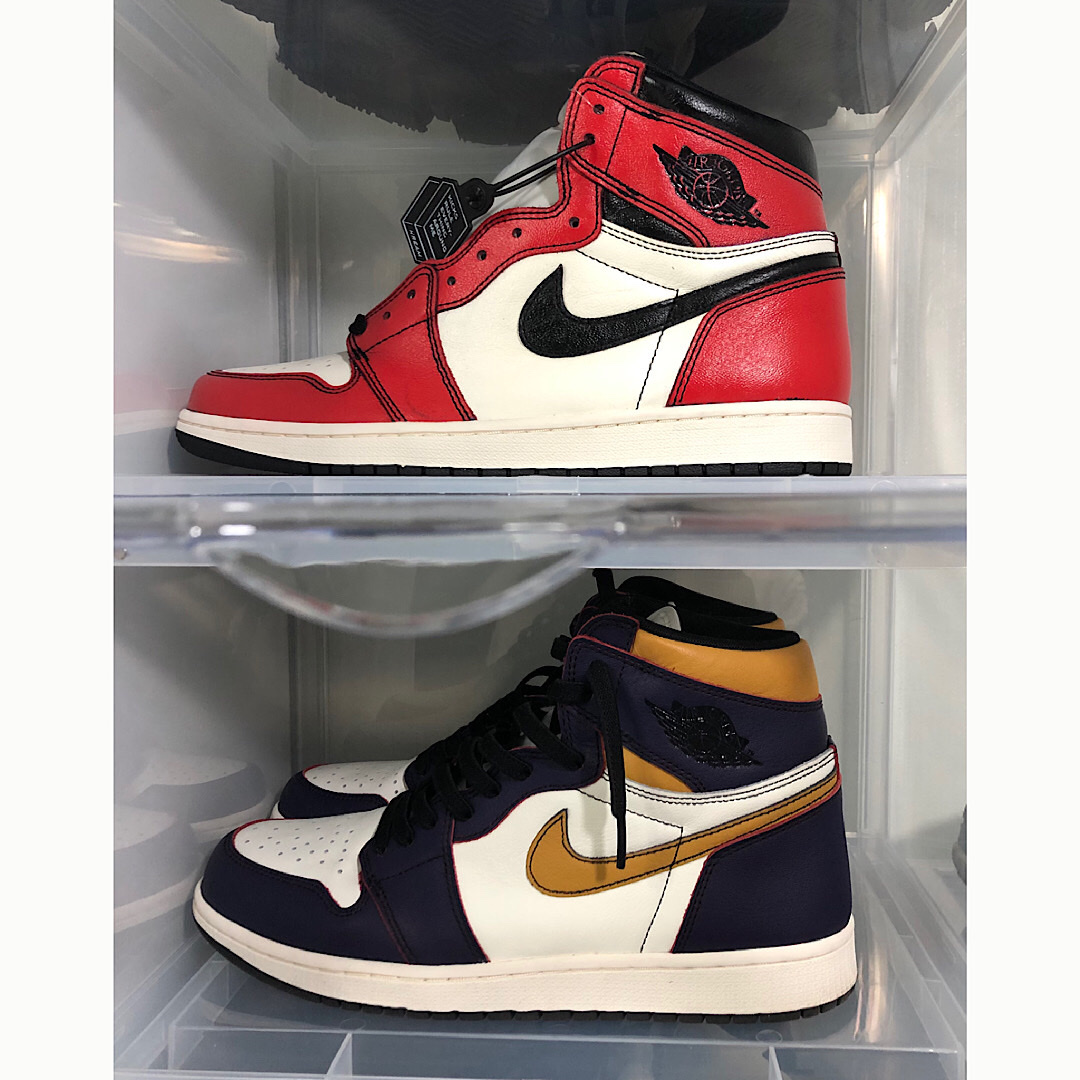 Jordan 1 Retro High OG Defiant SB LA to Chicago 착용 스타일