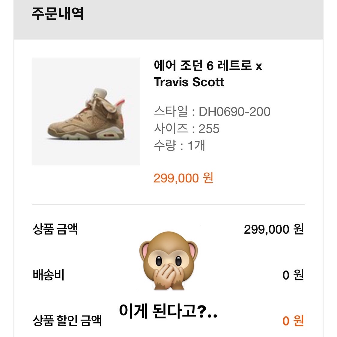 Jordan 6 x Travis Scott Retro SP British Khaki 착용 스타일