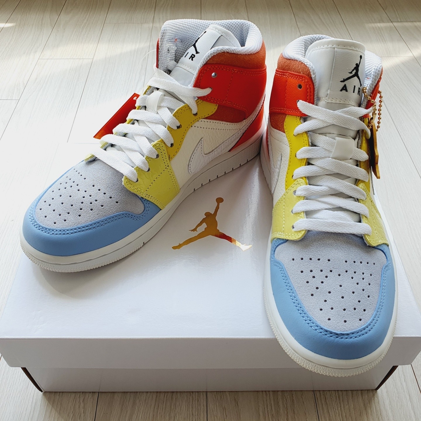 (W) Jordan 1 Mid To My First Coach 착용 스타일