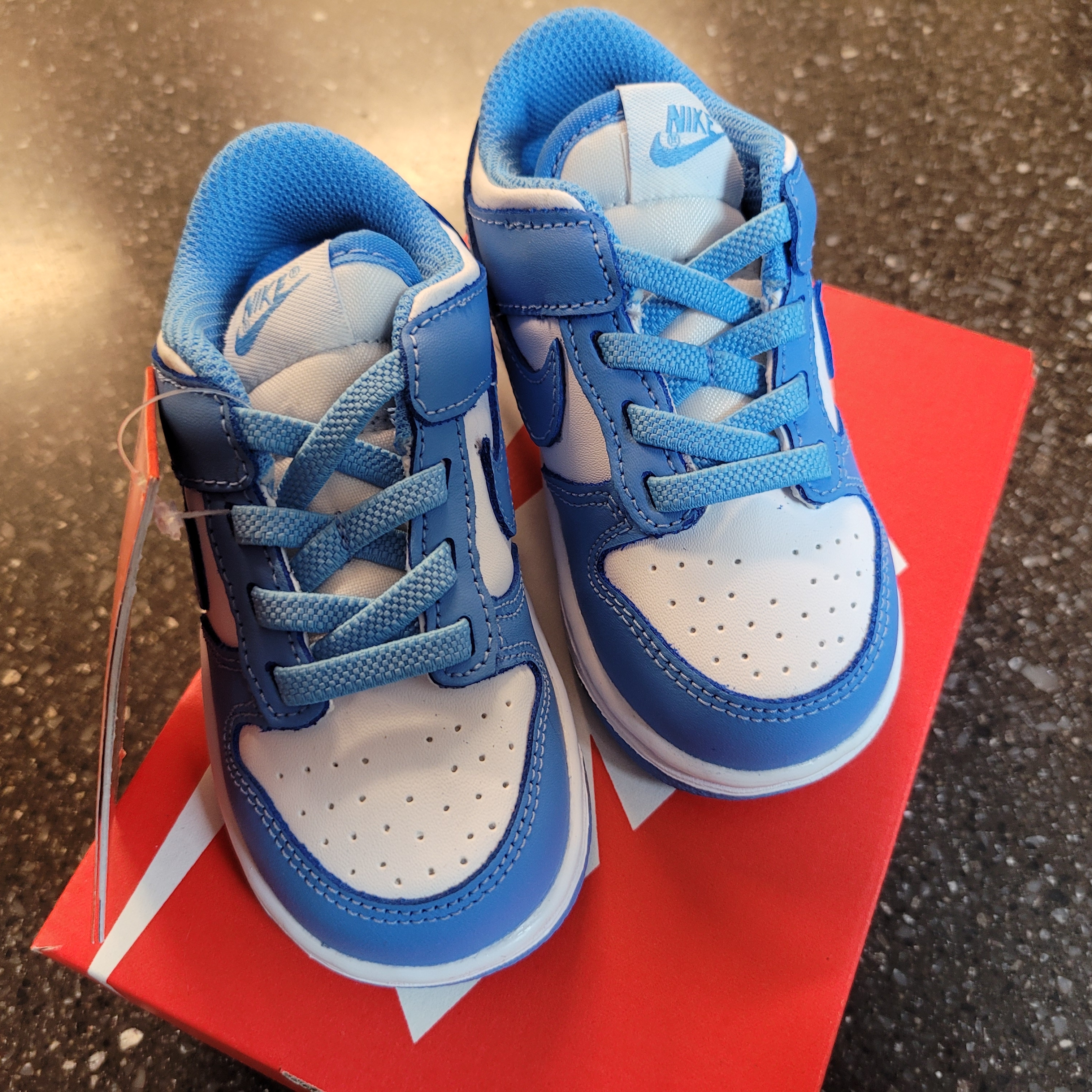 (TD) Nike Dunk Low University Blue 착용 스타일
