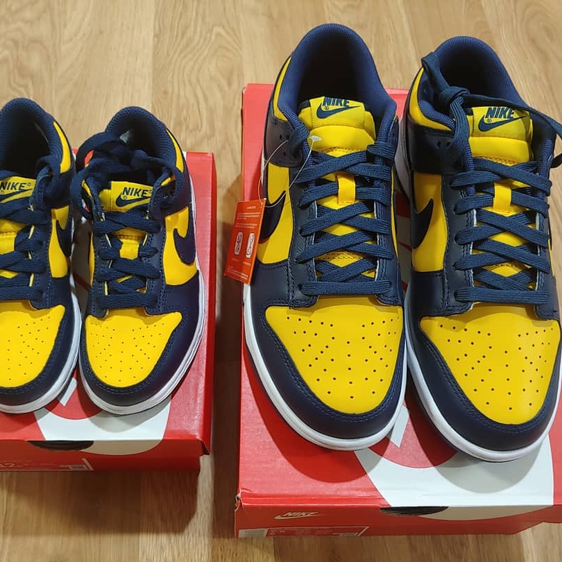 Nike Dunk Low Retro Varsity Maize, (PS) Nike Dunk Low Varsity Maize 착용 스타일 - 1