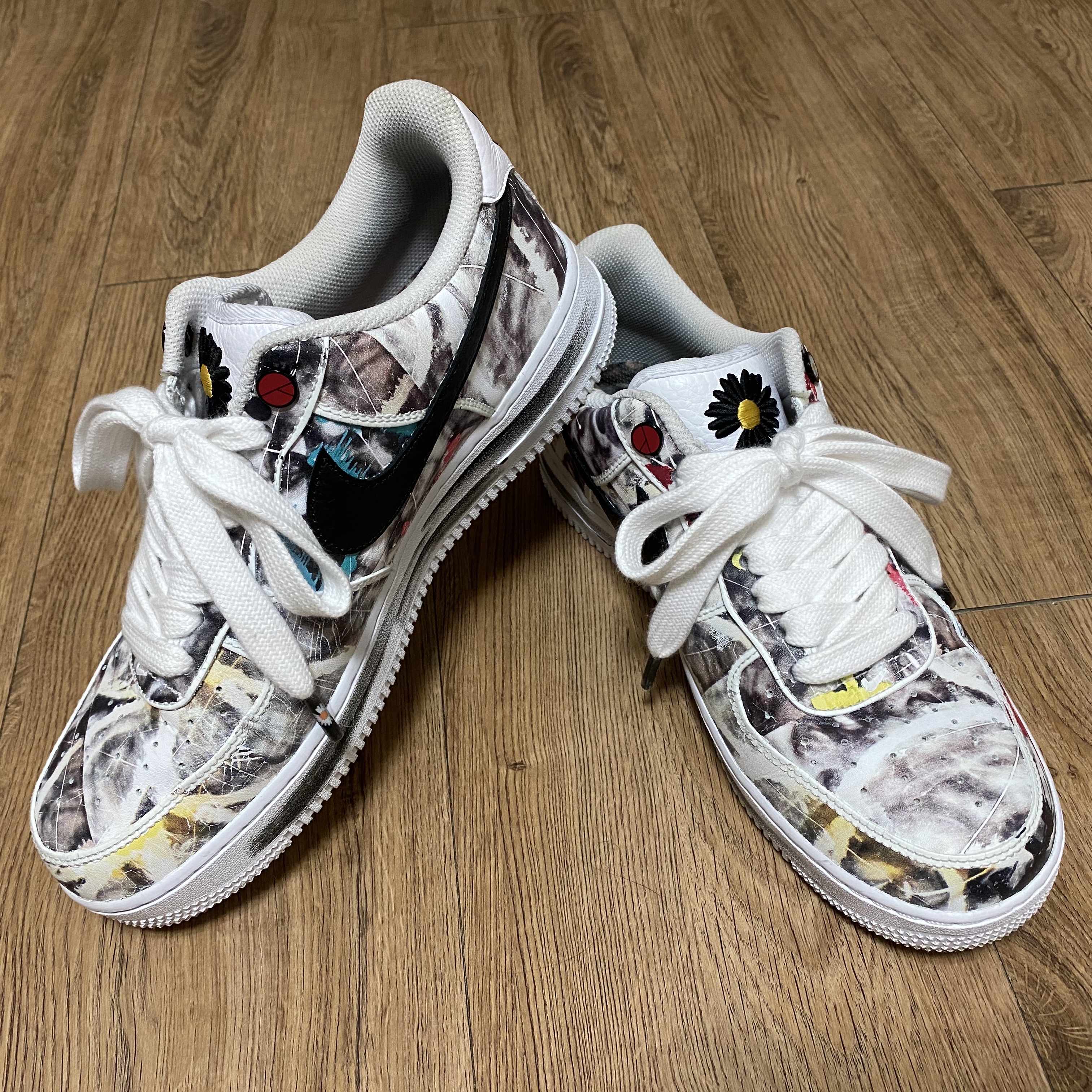 Nike x Peaceminusone Air Force 1 Low Para-Noise 2.0 착용 스타일 - 1