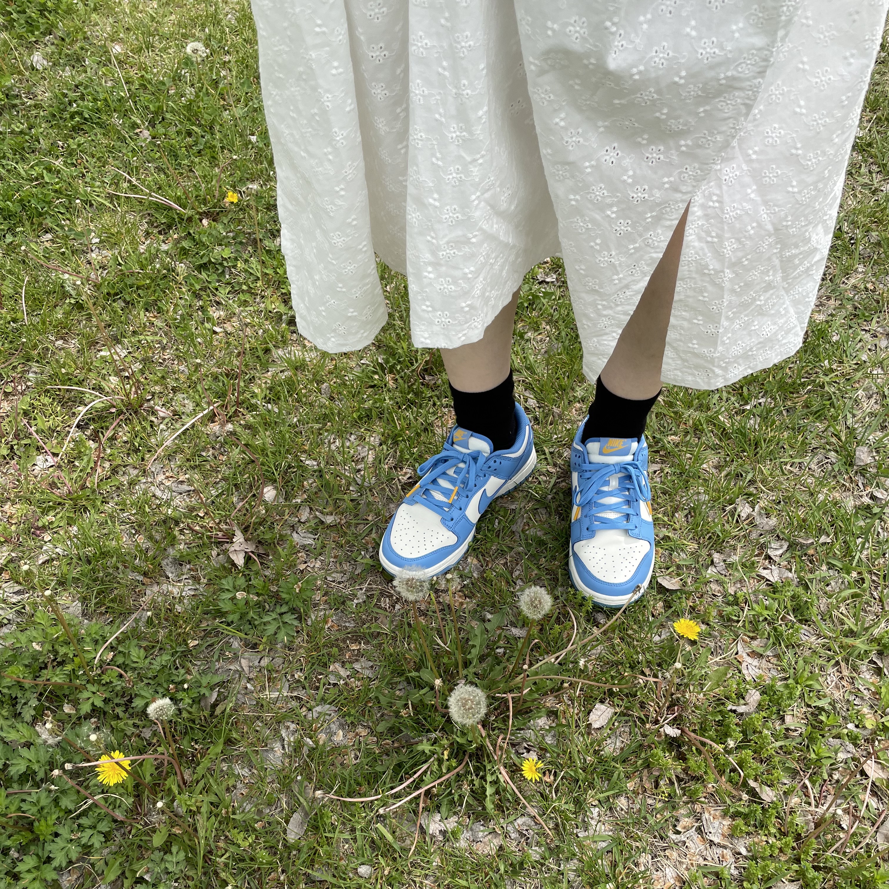 (W) Nike Dunk Low Coast 착용 스타일 - 5