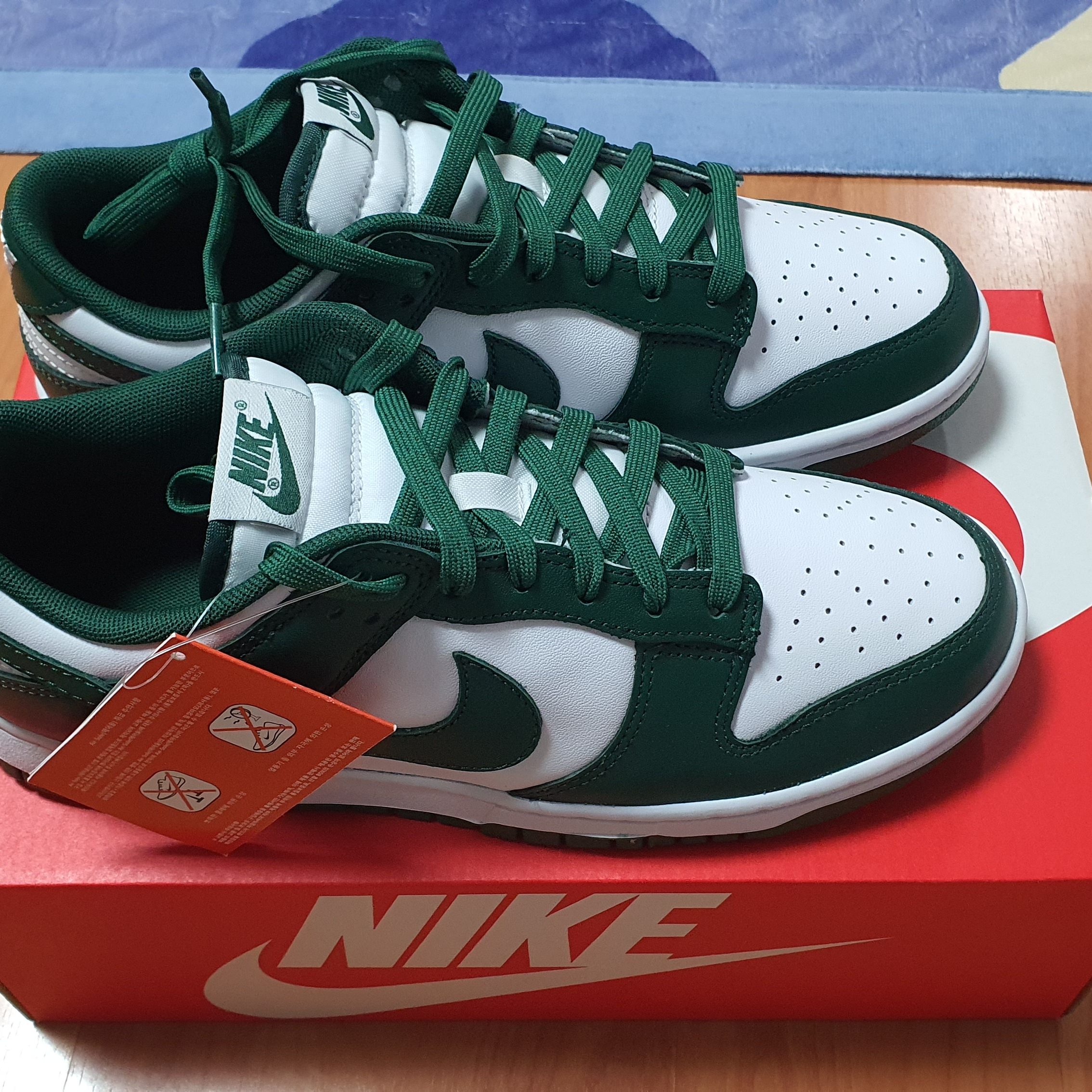 Nike Dunk Low Retro Varsity Green 착용 스타일 - 4