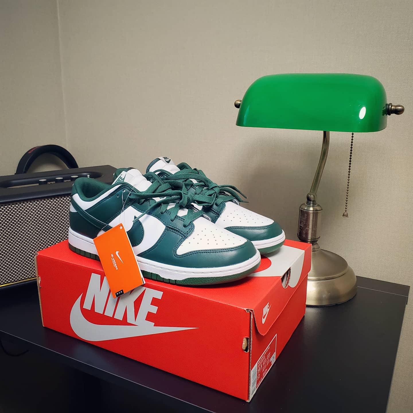 Nike Dunk Low Retro Varsity Green 착용 스타일 - 3