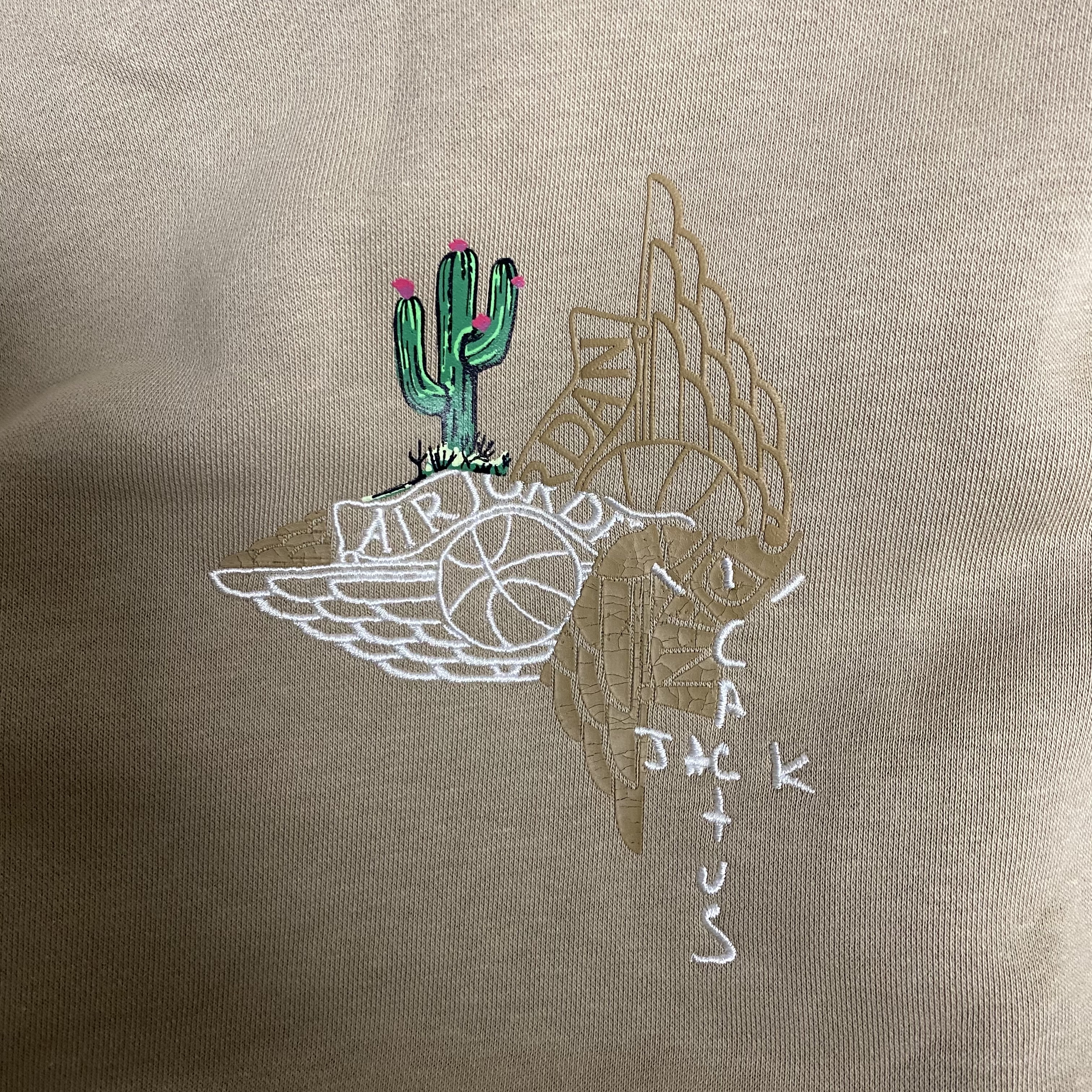 Jordan x Travis Scott Pullover Hoodie - Asia 착용 스타일 - 1