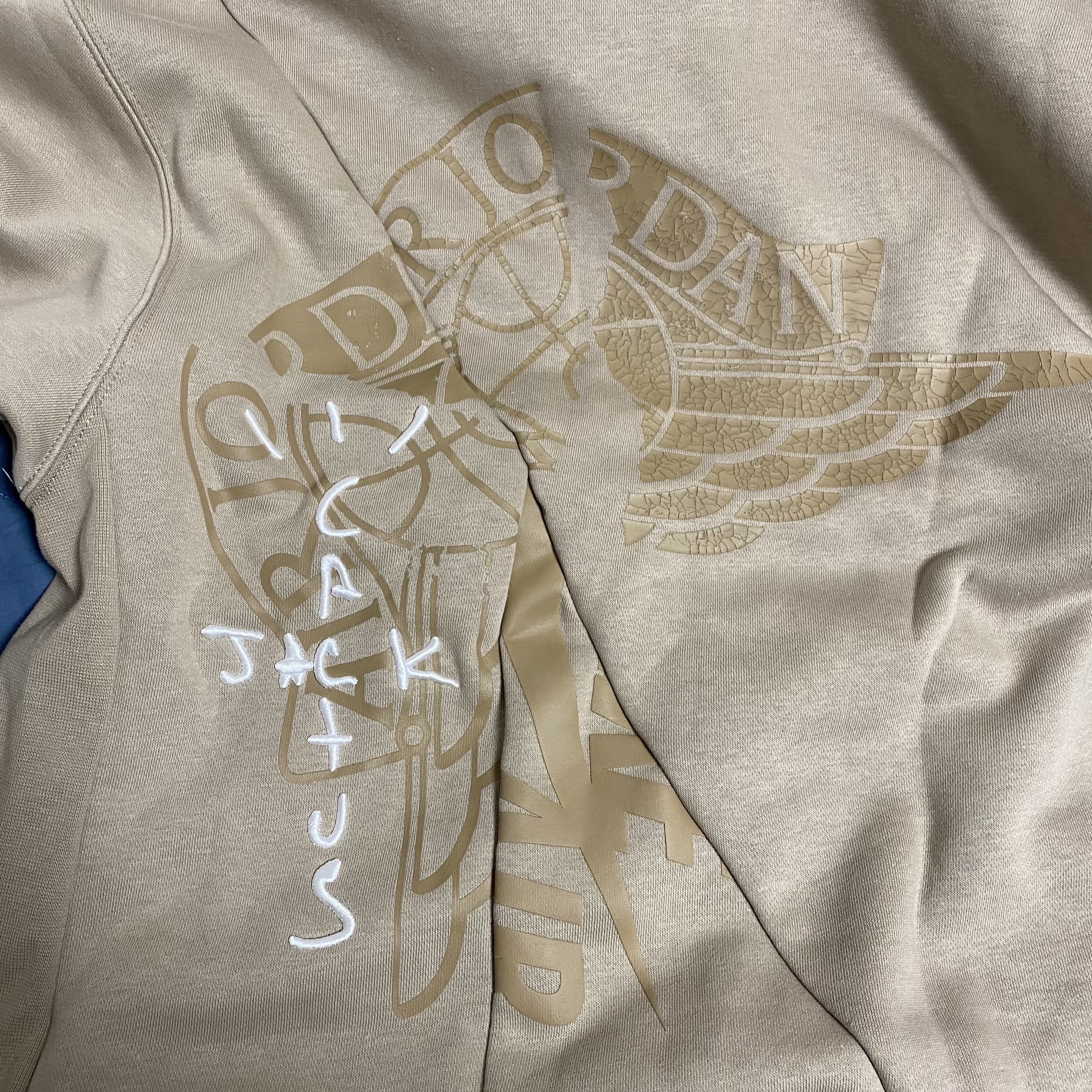 Jordan x Travis Scott Pullover Hoodie - Asia 착용 스타일 - 2