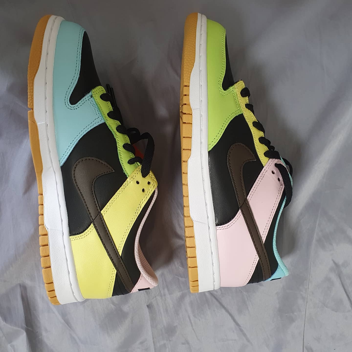 (GS) Nike Dunk Low SE Free.99 Black 착용 스타일