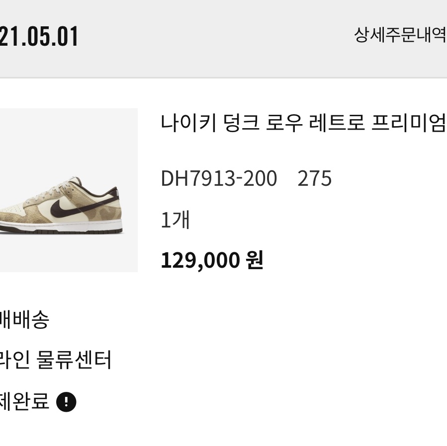 Nike Dunk Low Retro PRM Cheetah 착용 스타일