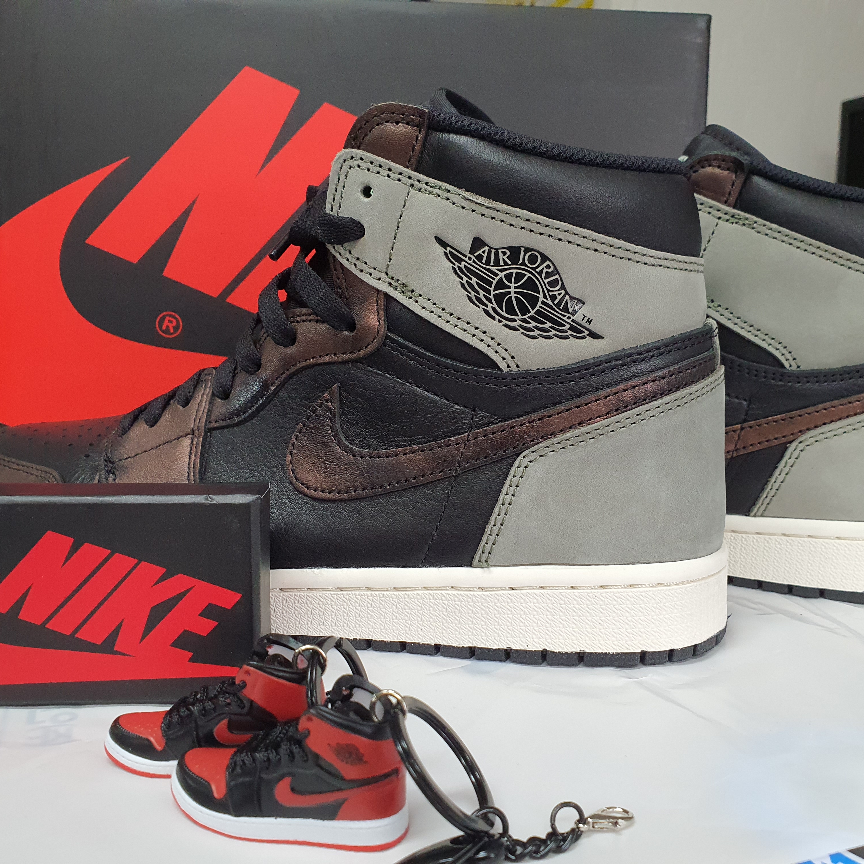 Jordan 1 Retro High OG Rust Shadow 착용 스타일 - 3