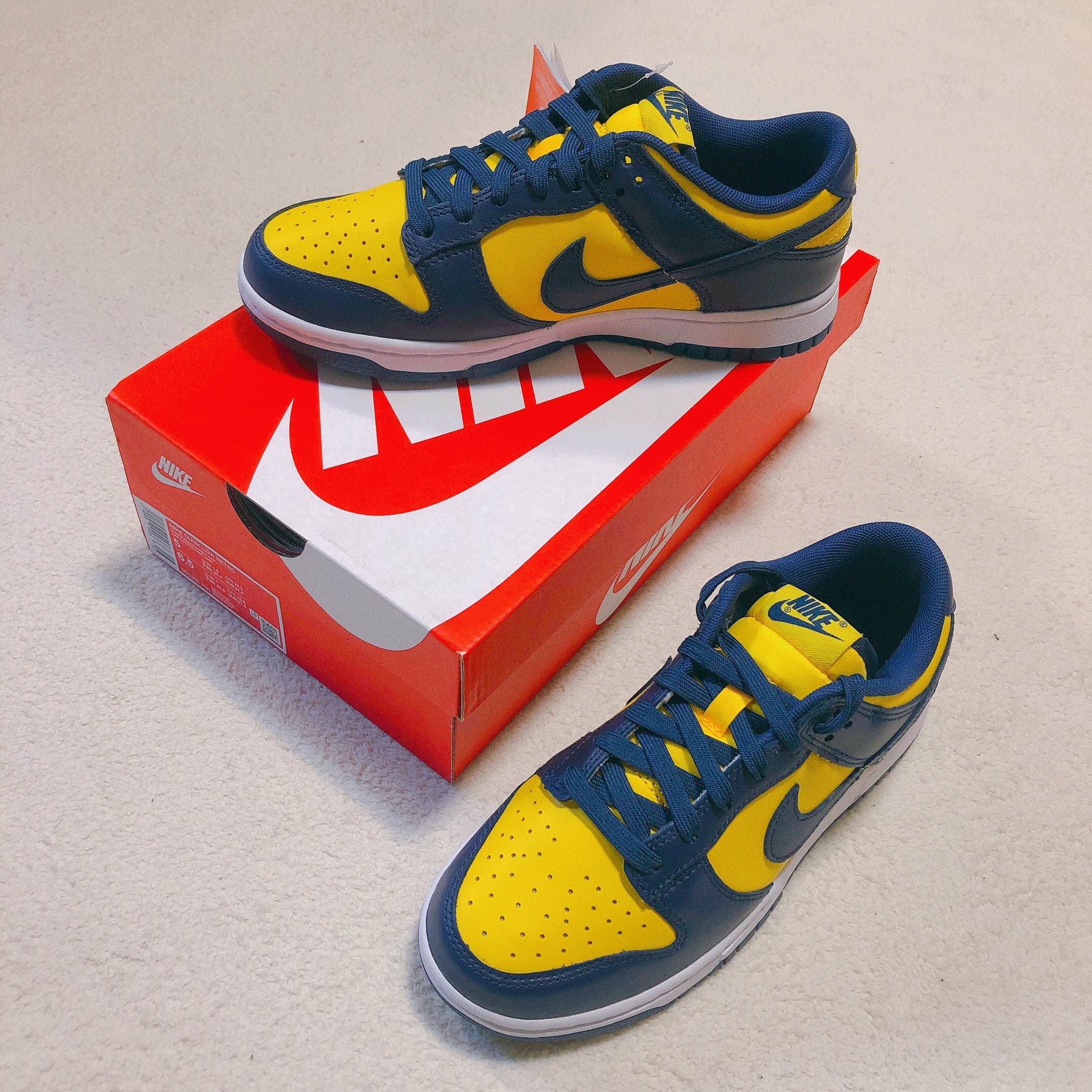 (GS) Nike Dunk Low Black, (W) Nike Dunk Low Black 착용 스타일 - 2