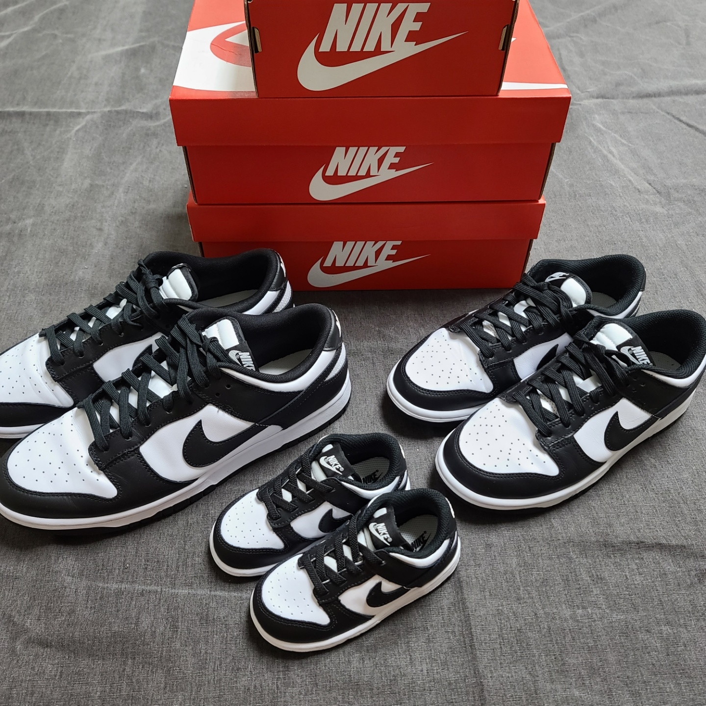 Nike Dunk Low Retro Black, (W) Nike Dunk Low Black 착용 스타일