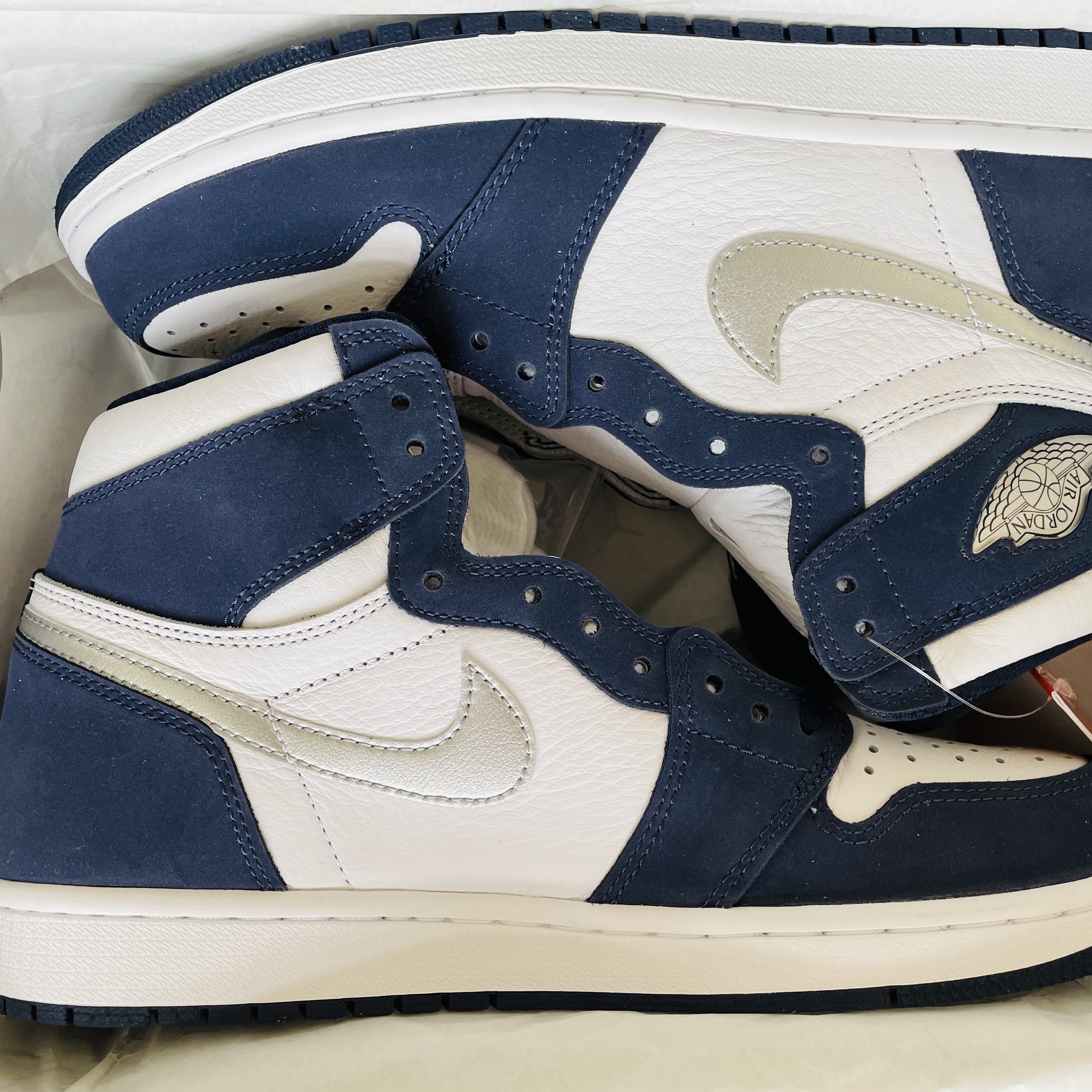 Jordan 1 Retro High OG CO.JP Midnight Navy 착용 스타일