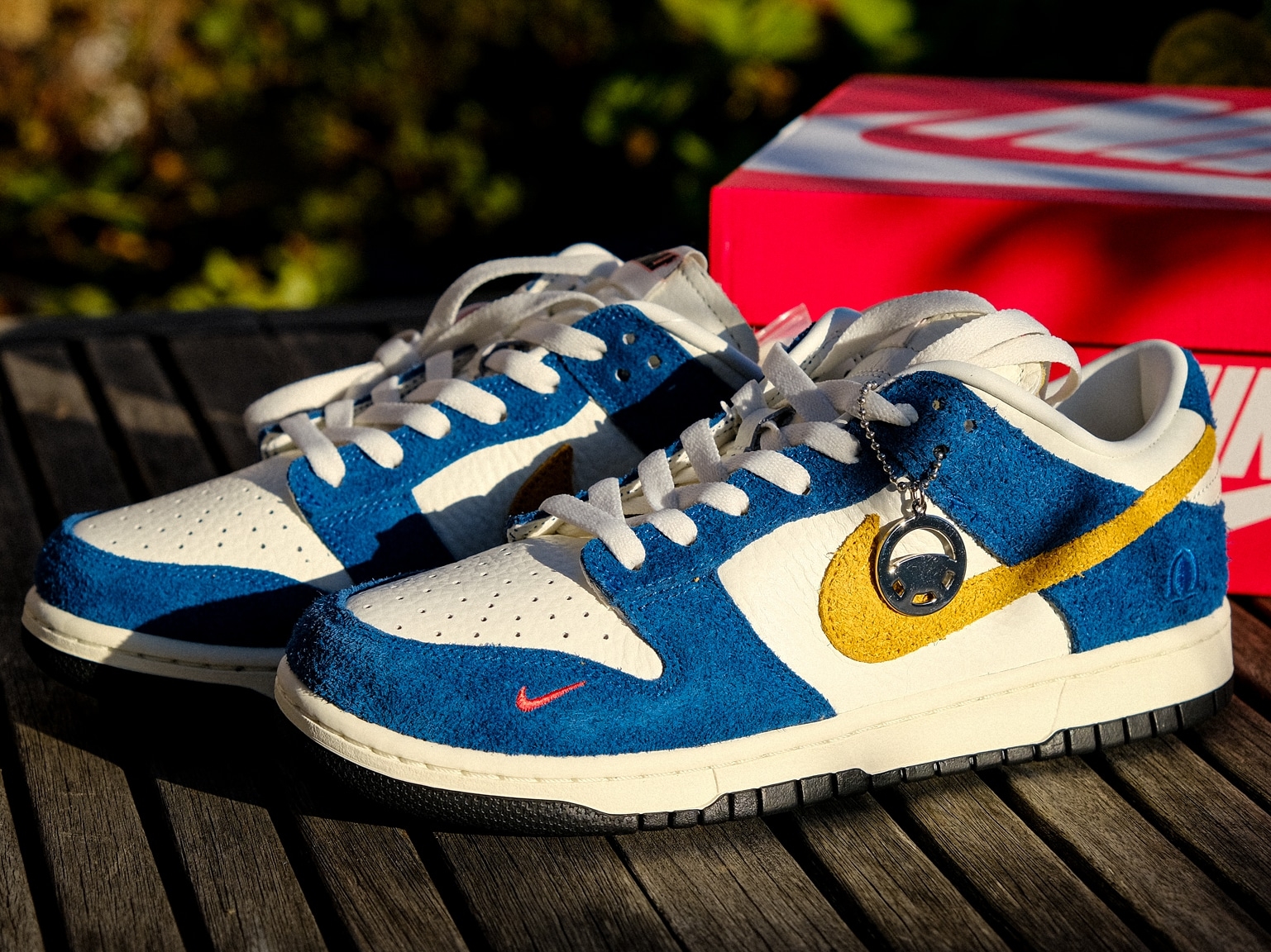 Nike x Kasina Dunk Low 80's Bus 착용 스타일