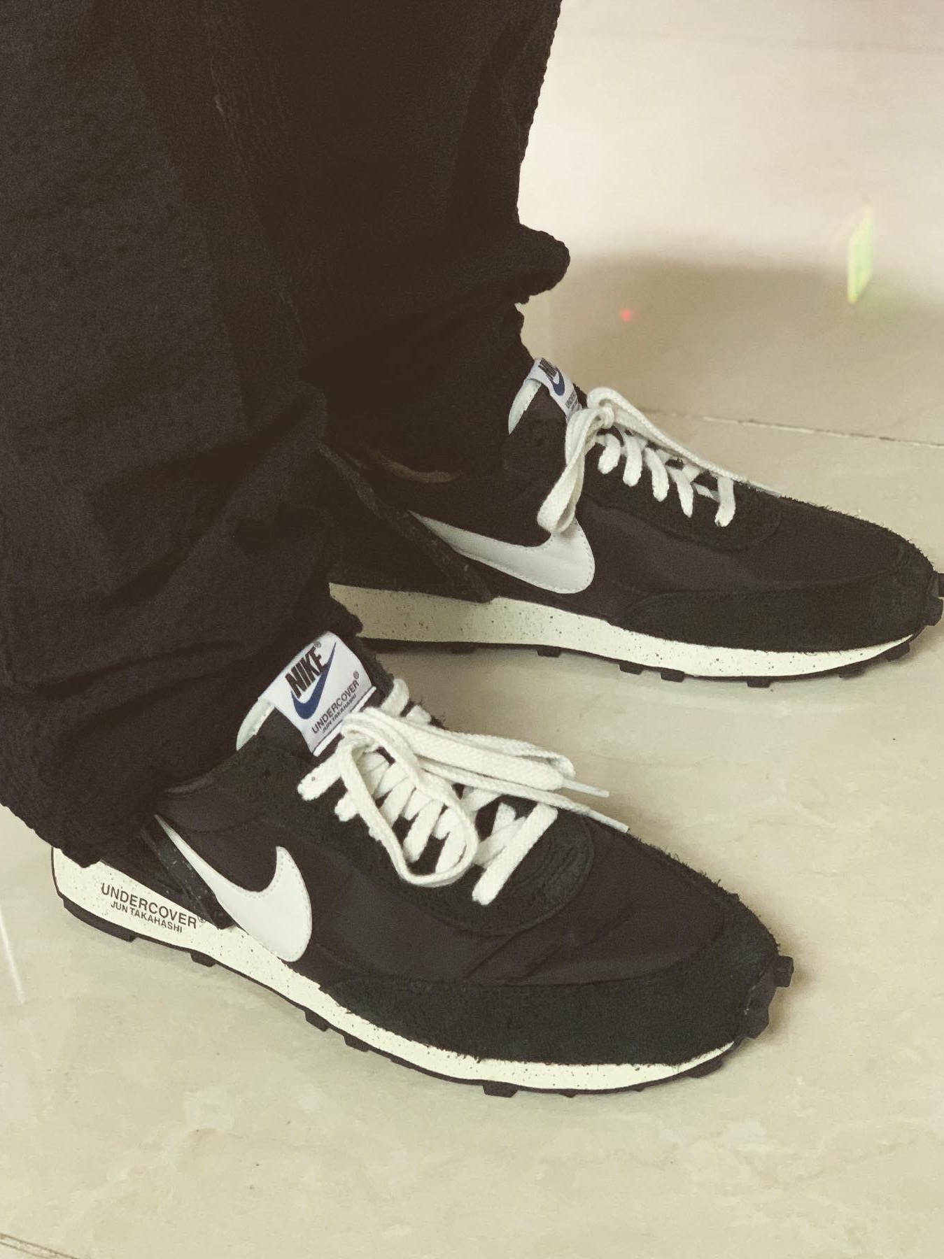 Nike x Undercover Daybreak Black 착용 스타일 - 2