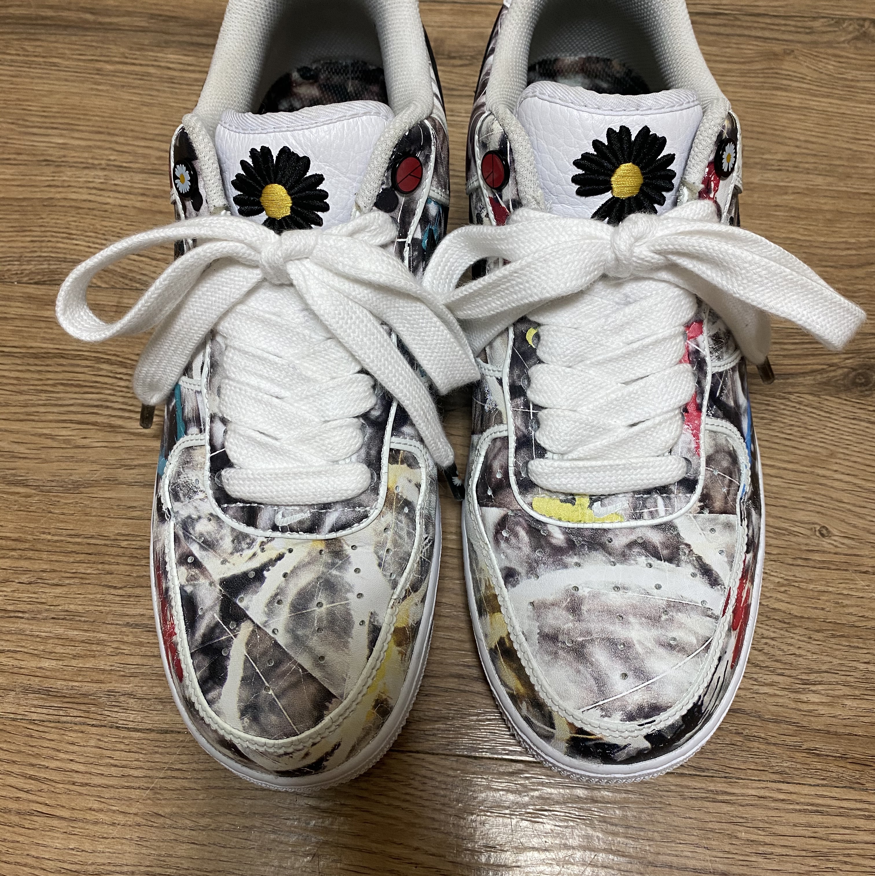 Nike x Peaceminusone Air Force 1 Low Para-Noise 2.0 착용 스타일 - 2