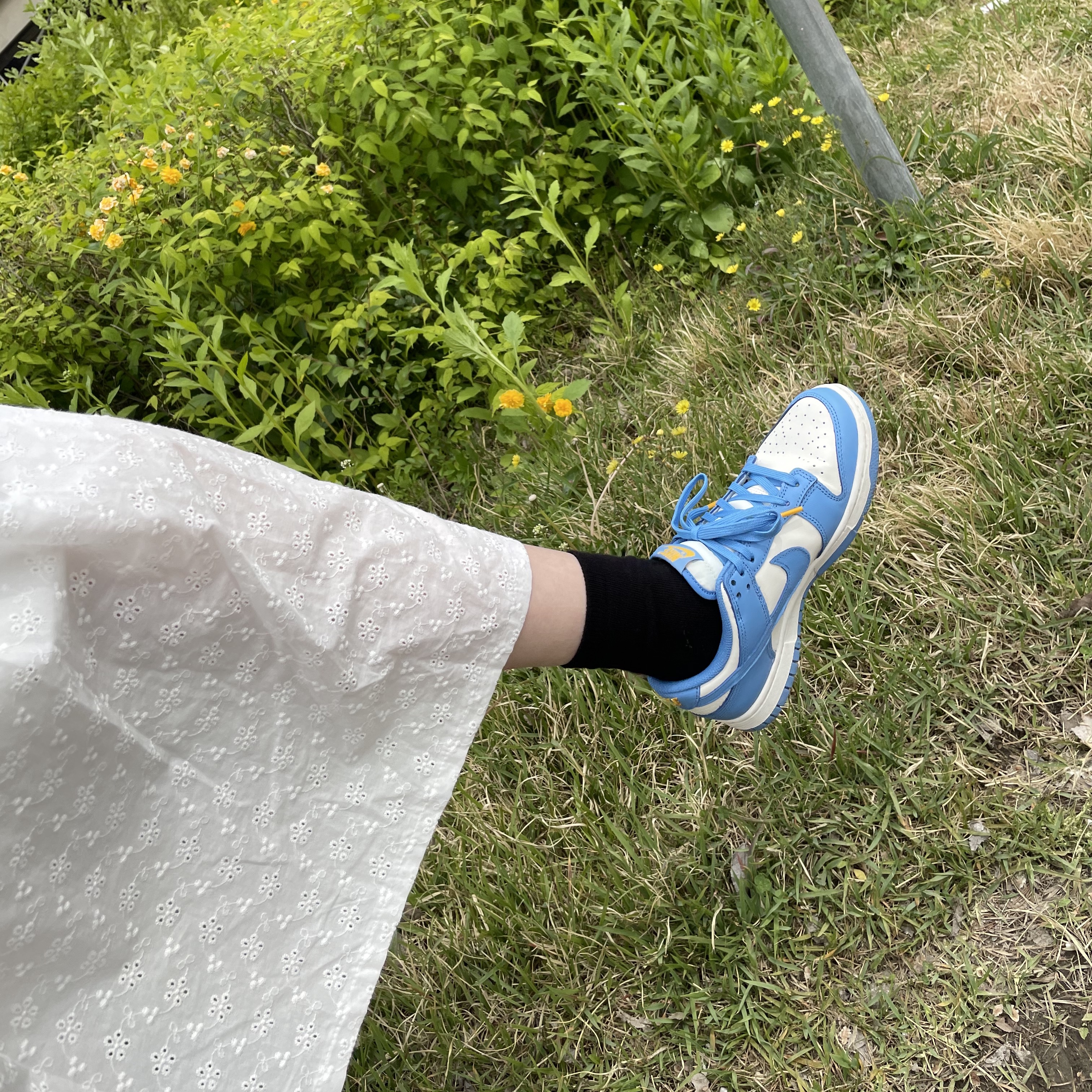 (W) Nike Dunk Low Coast 착용 스타일 - 4