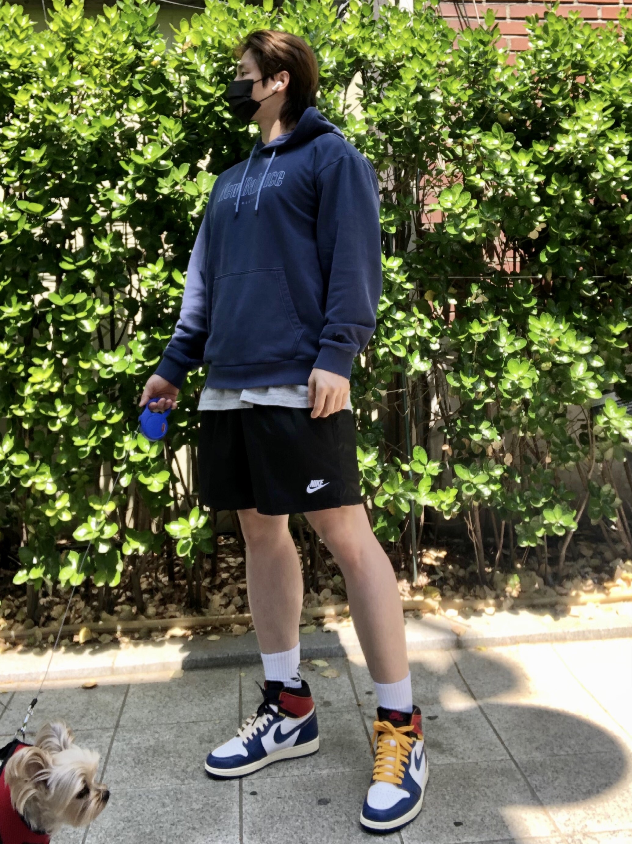 Jordan 1 x Union Retro High Blue Toe 착용 스타일