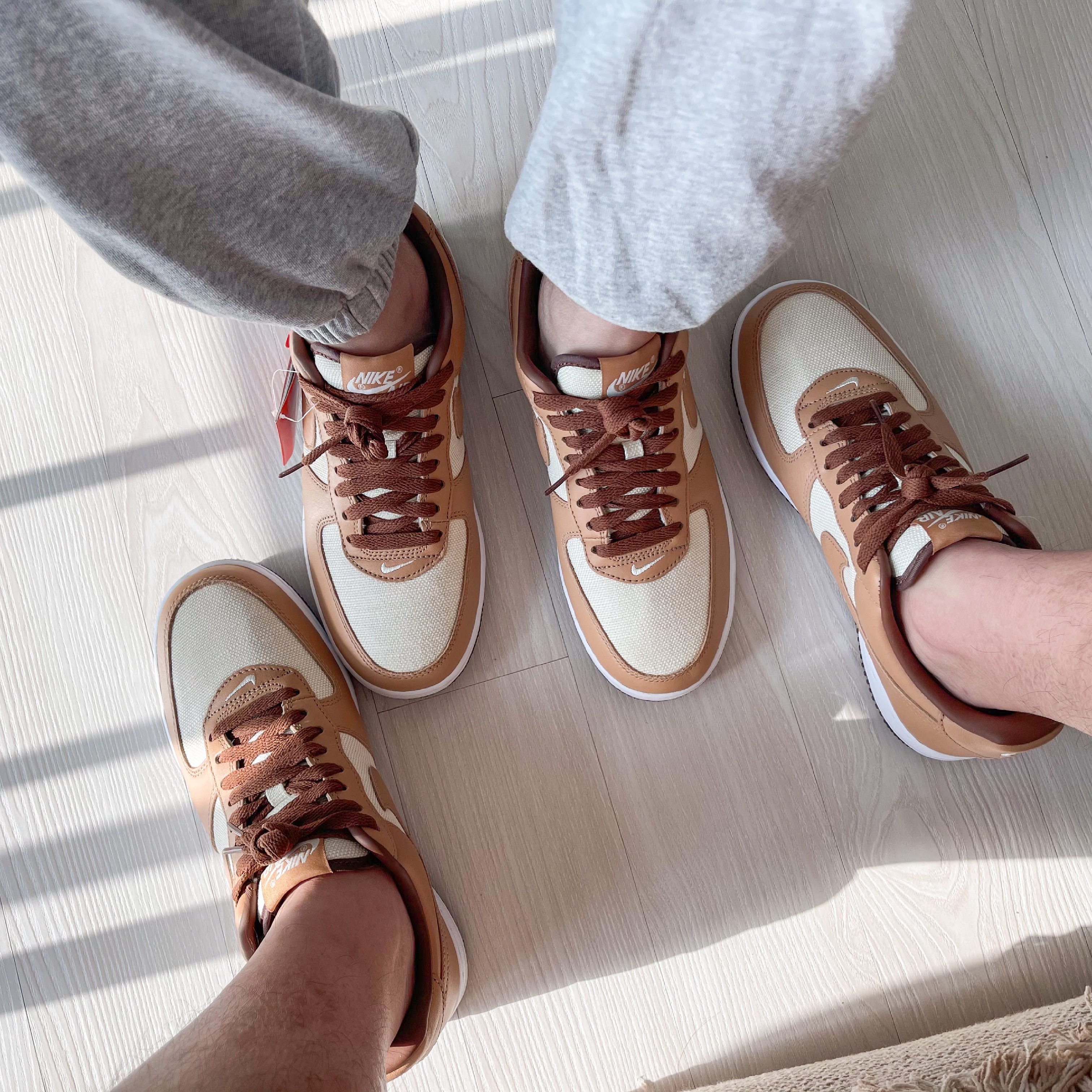 Nike Air Force 1 Low QS Acorn 2021 착용 스타일