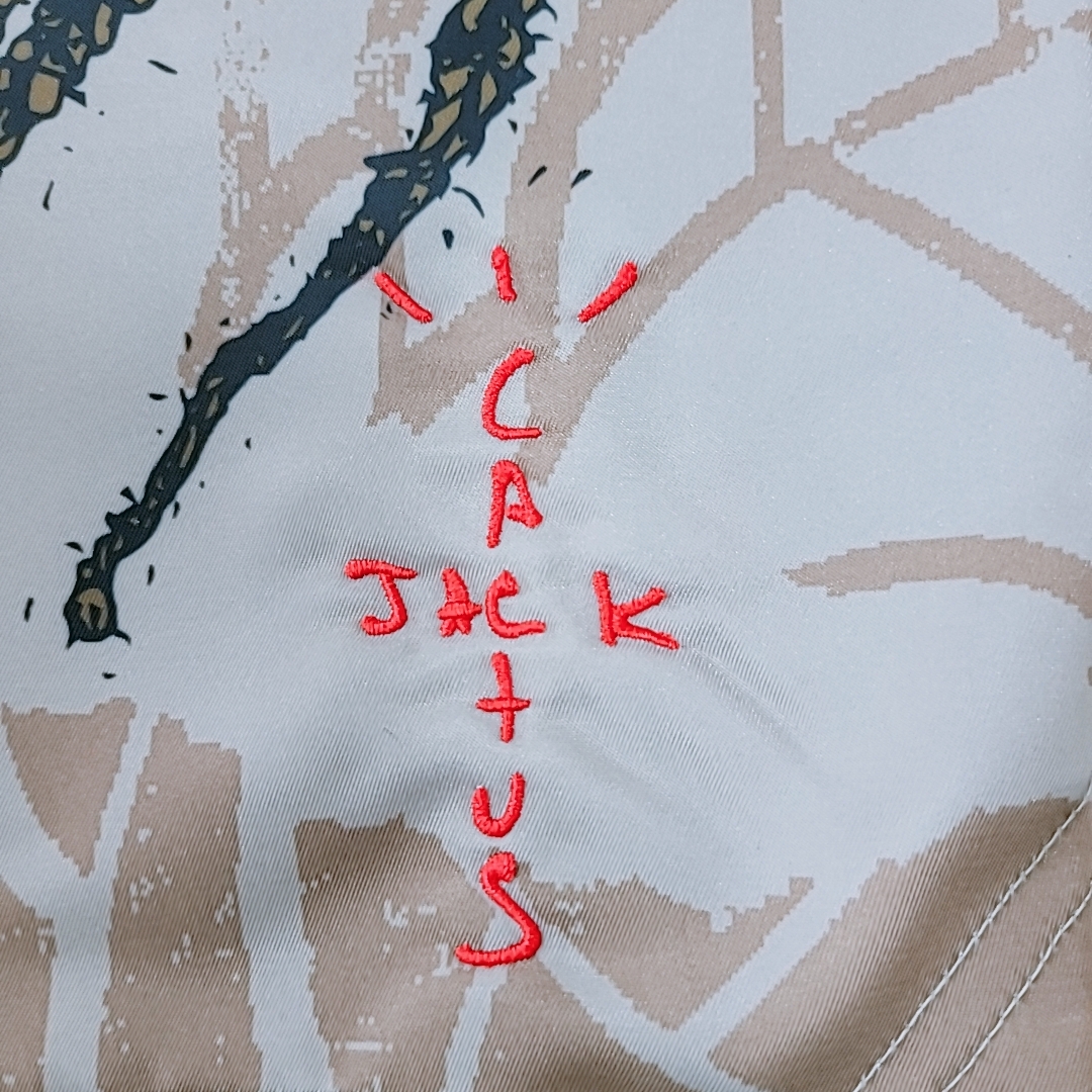 Jordan x Travis Scott Pool Shorts - Asia 착용 스타일 - 3