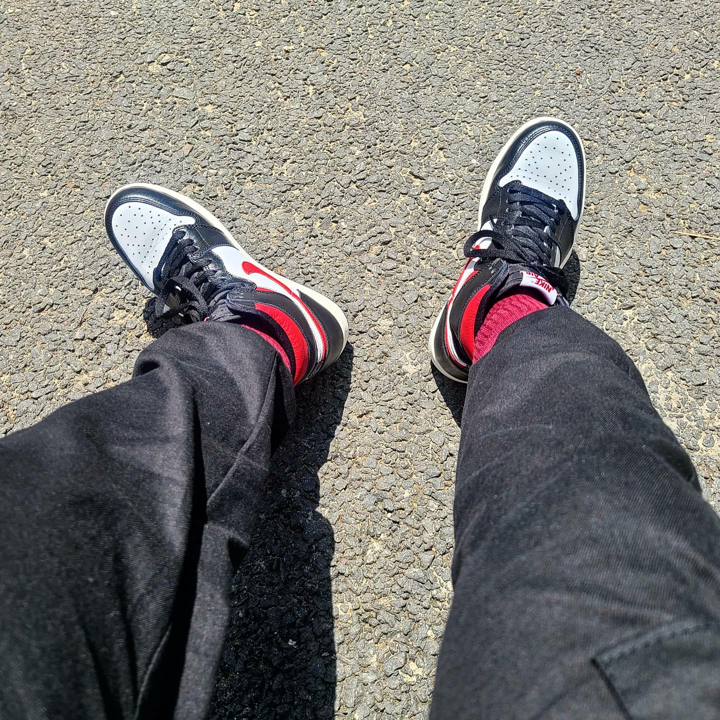 Jordan 1 Retro High OG Gym Red 착용 스타일