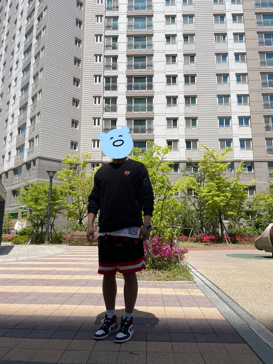 Jordan 1 Retro High OG Black Toe 2016 착용 스타일