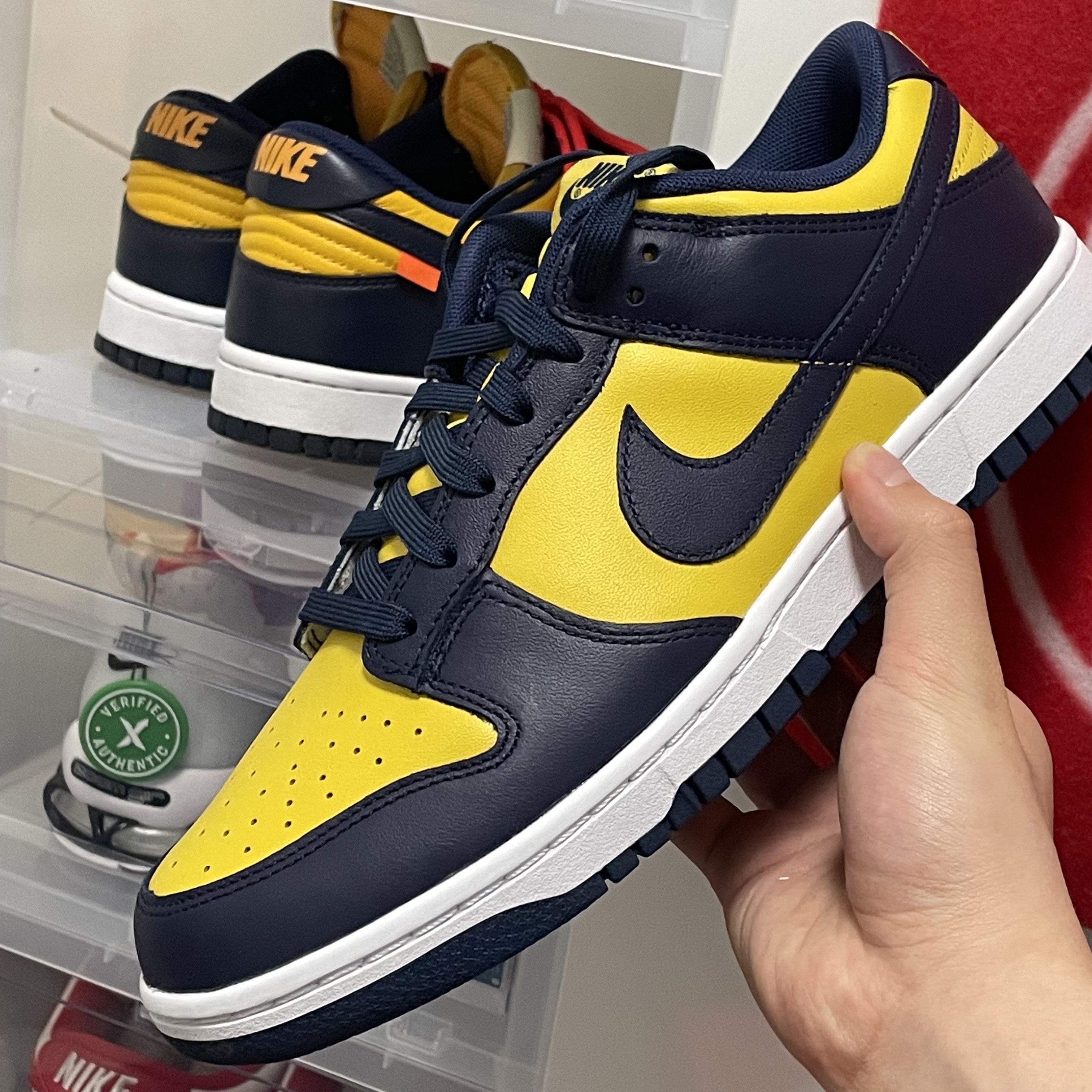 Nike Dunk Low Retro Varsity Maize 착용 스타일 - 2