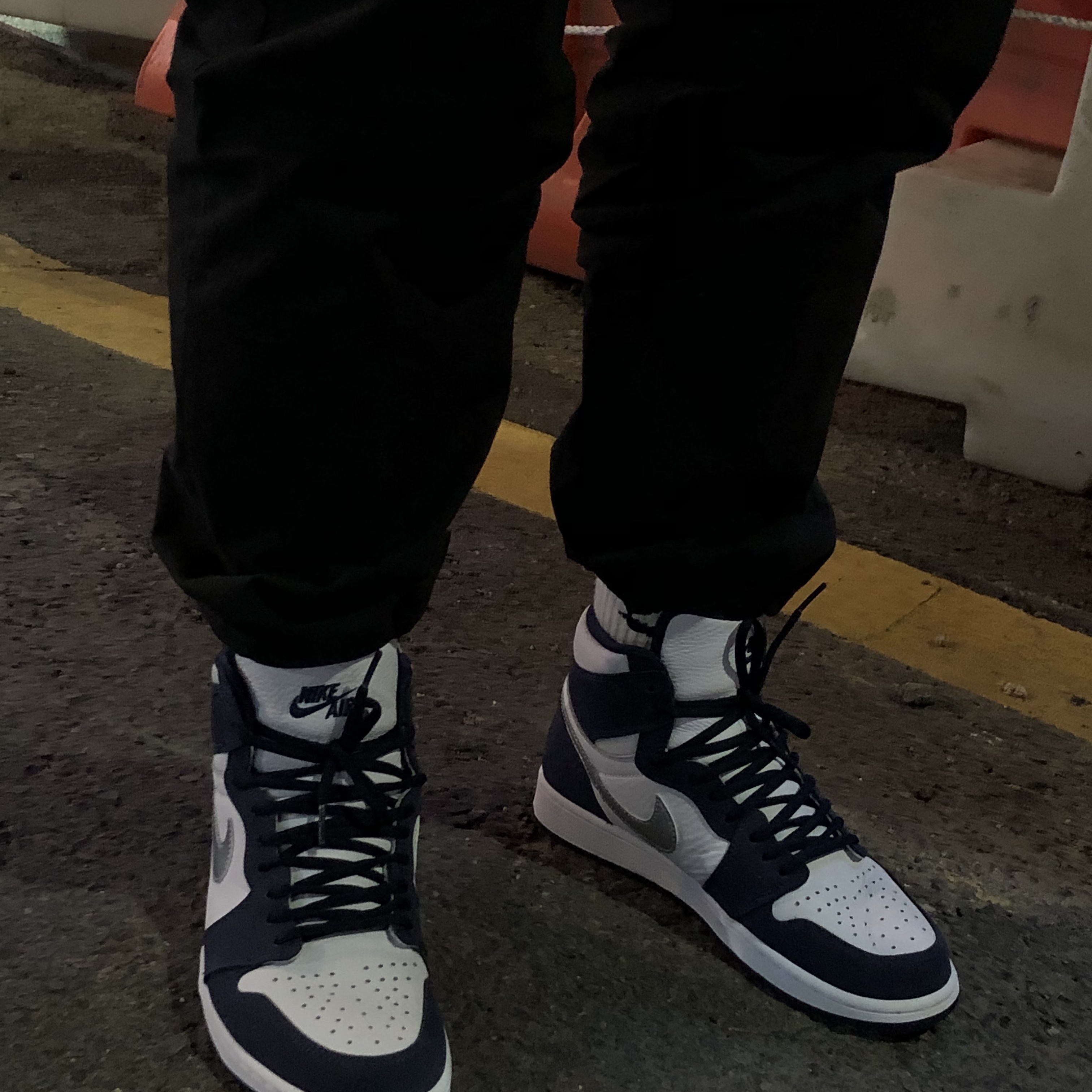 Jordan 1 Retro High OG CO.JP Midnight Navy 착용 스타일