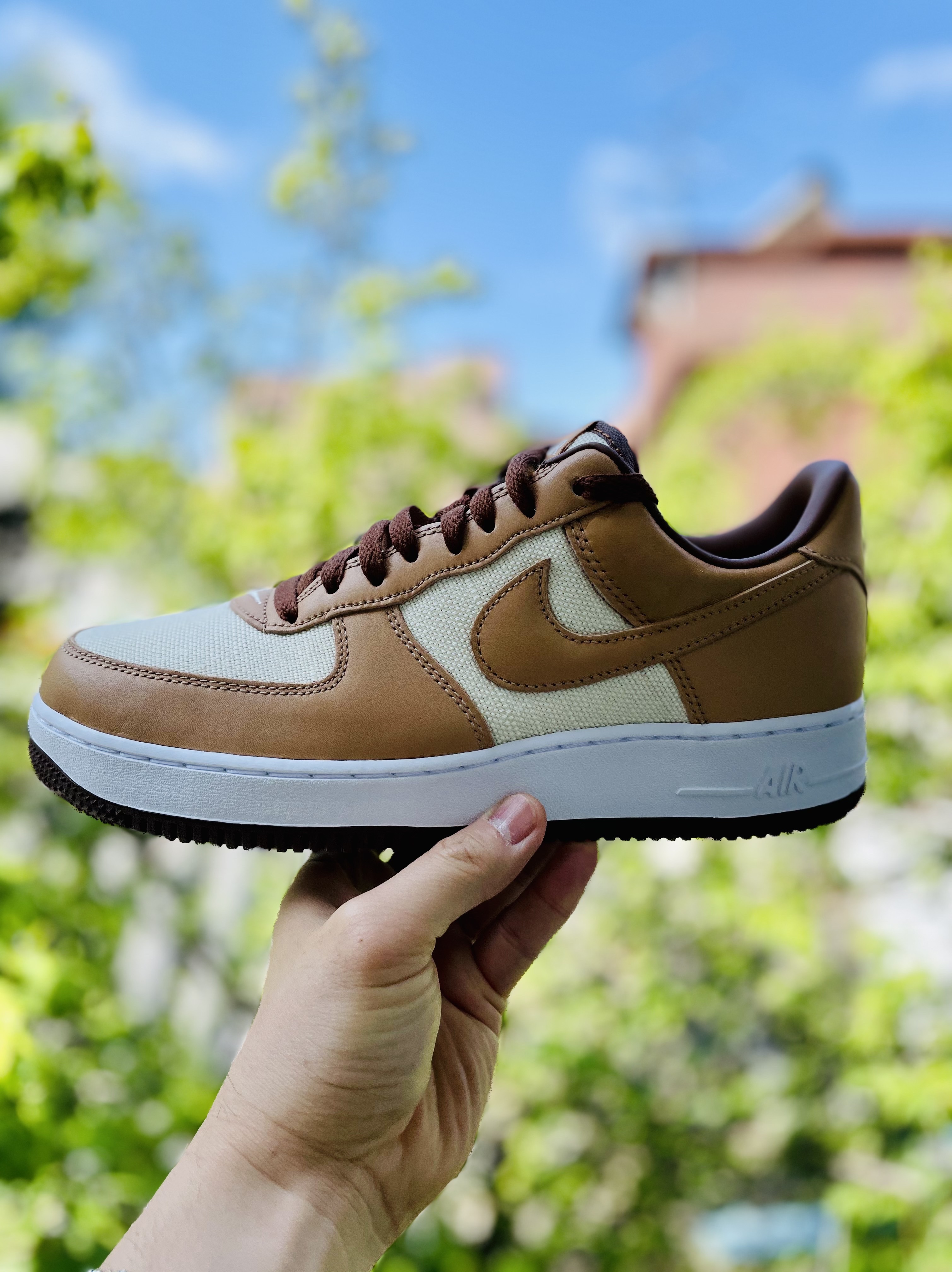 Nike Air Force 1 Low QS Acorn 2021 착용 스타일