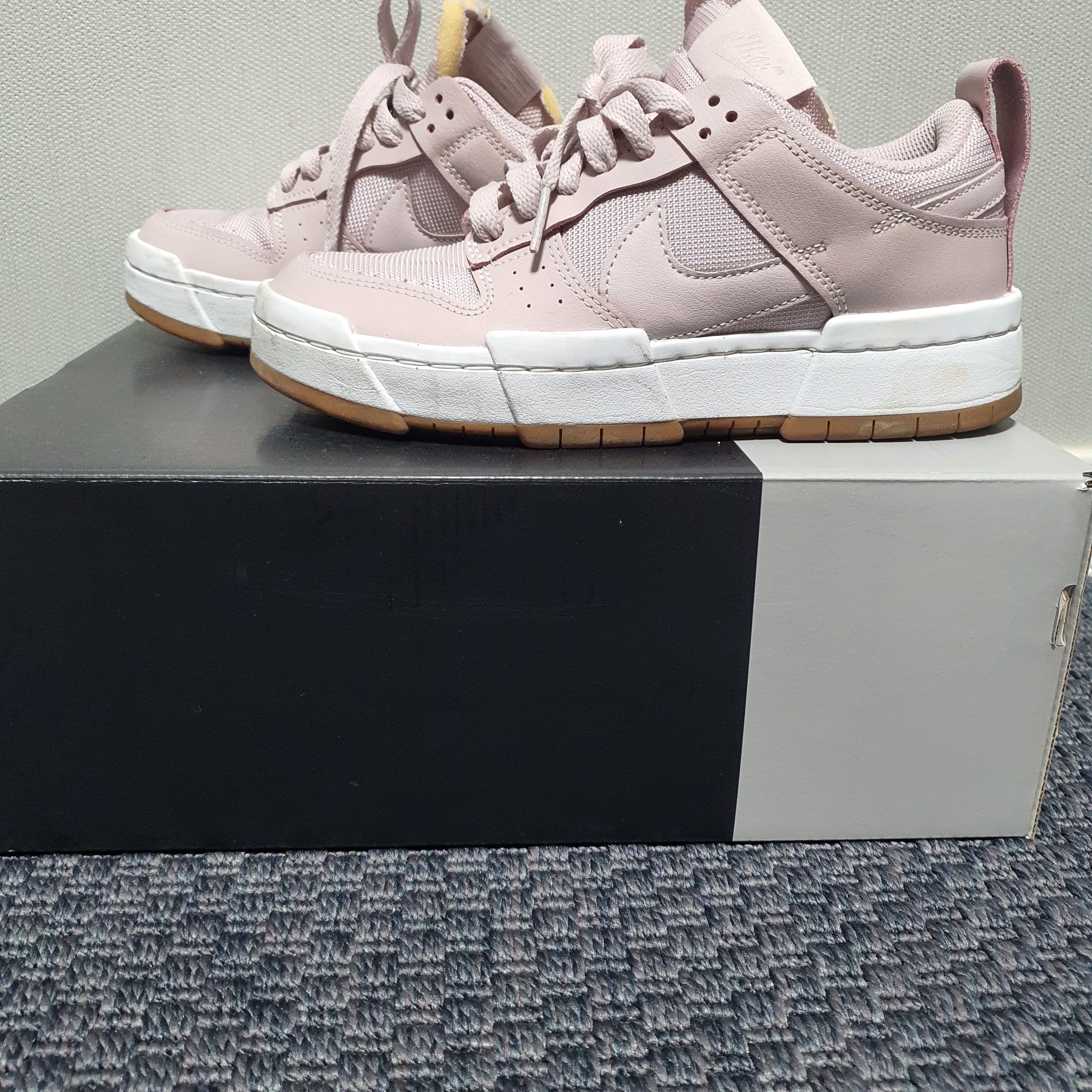 (W) Nike Dunk Low Disrupt Platinum Violet 착용 스타일