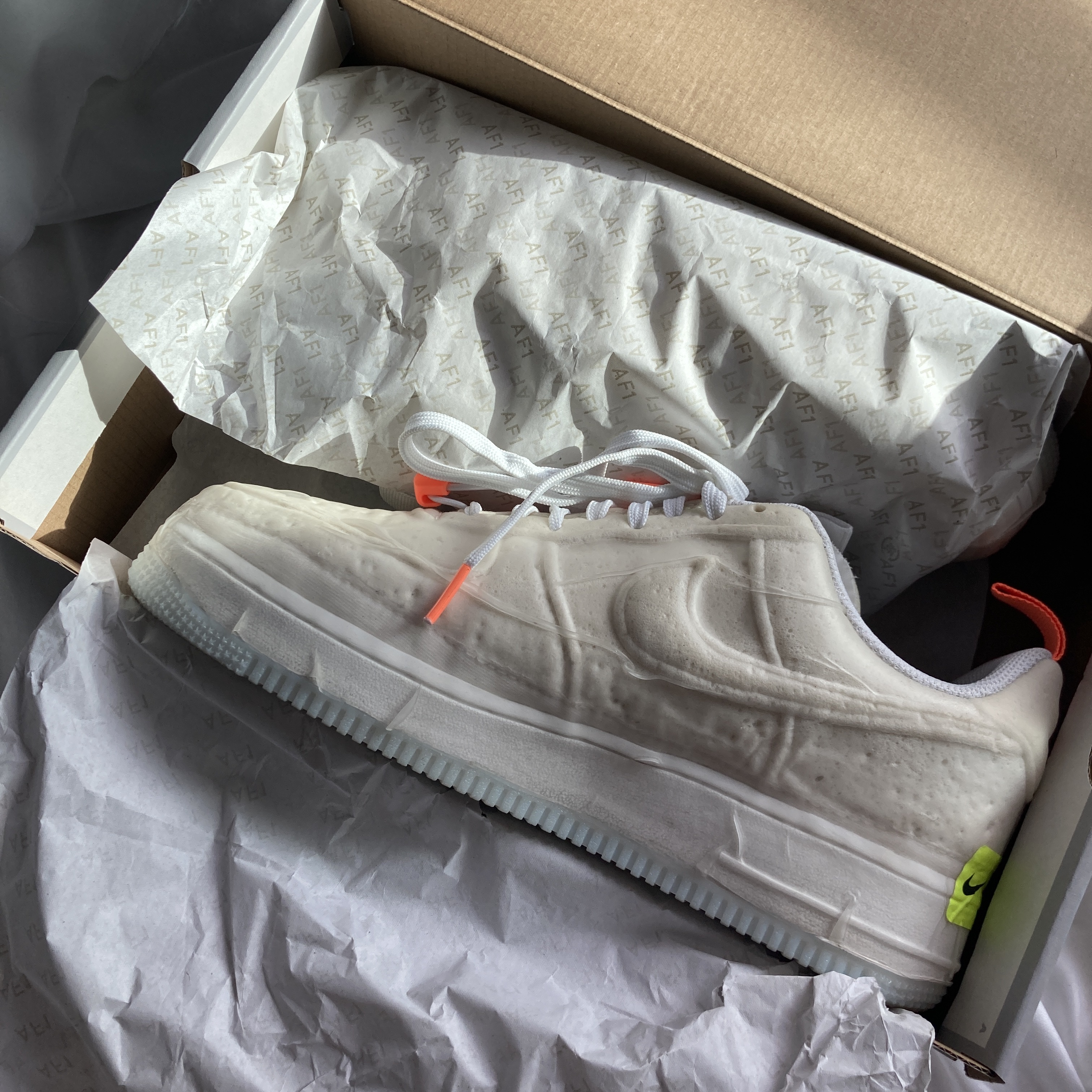 Nike Air Force 1 Experimental Sail 착용 스타일 - 1