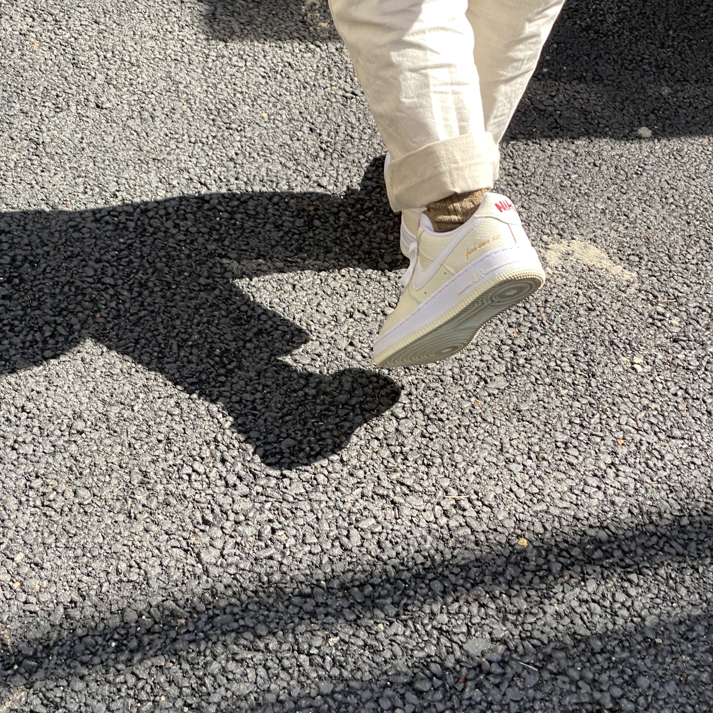 Nike Air Force 1 '07 PRM Popcorn 착용 스타일 - 2
