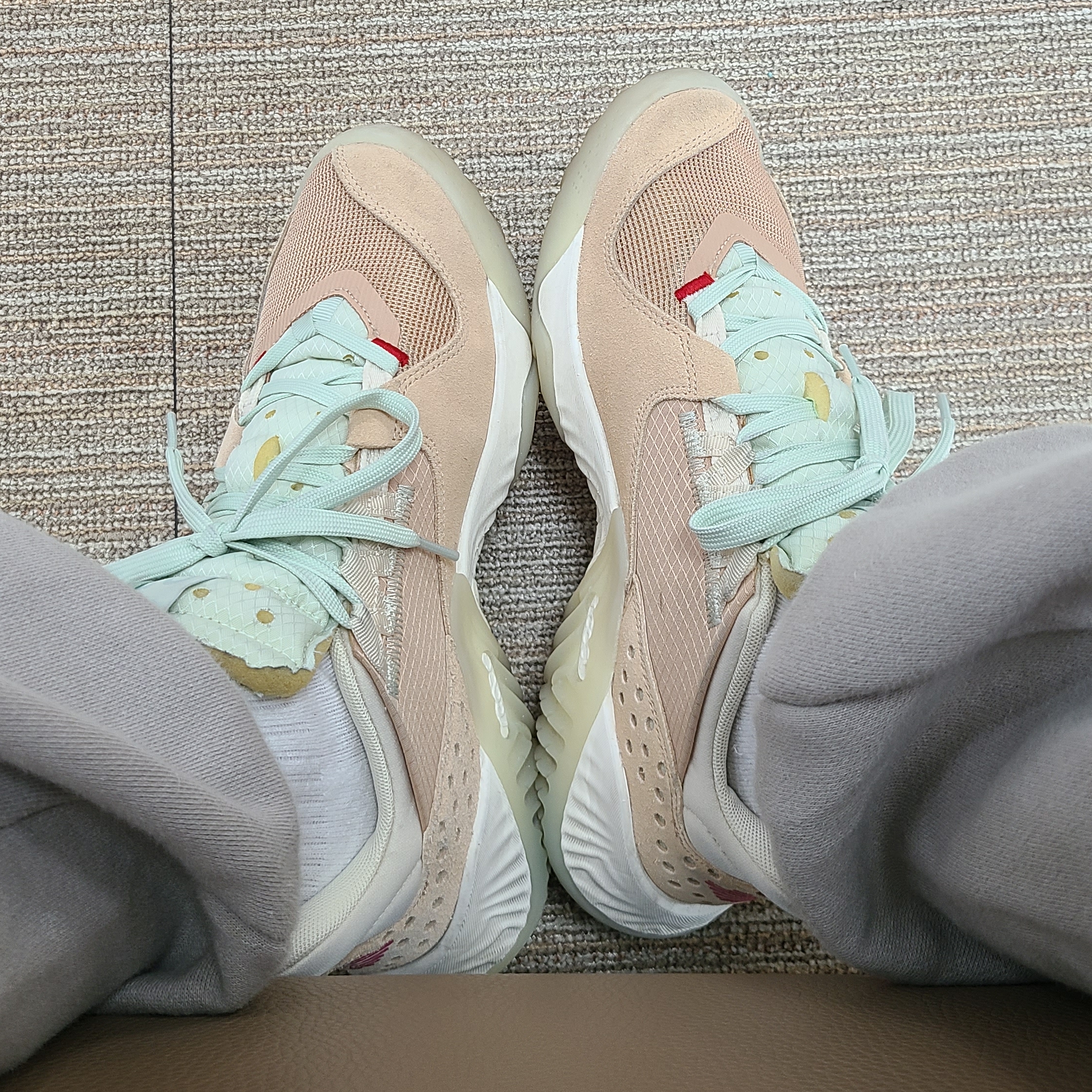 Jordan Delta SP Vachetta Tan 착용 스타일