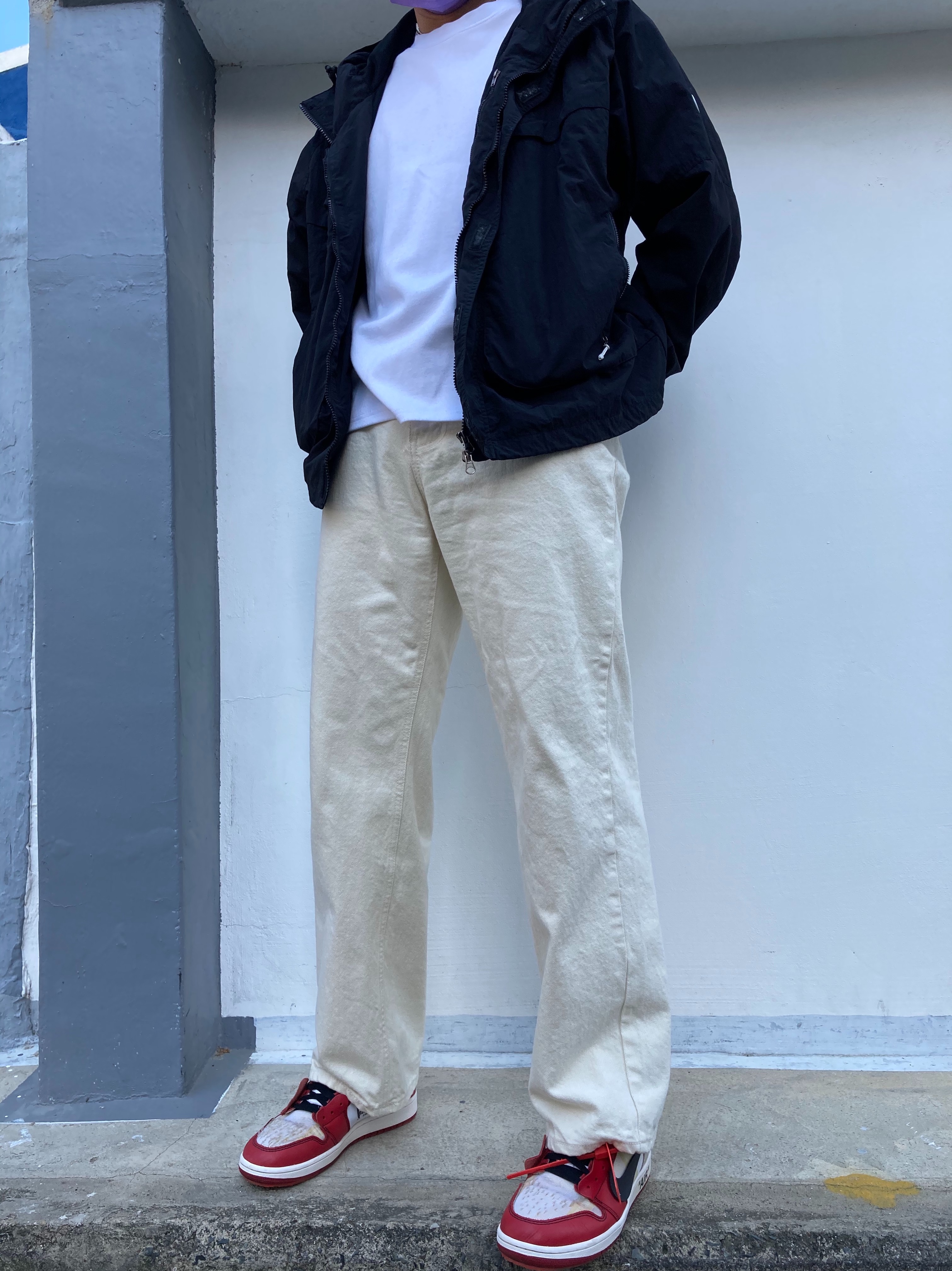 Jordan 1 x Off-White Retro High Chicago The Ten 착용 스타일