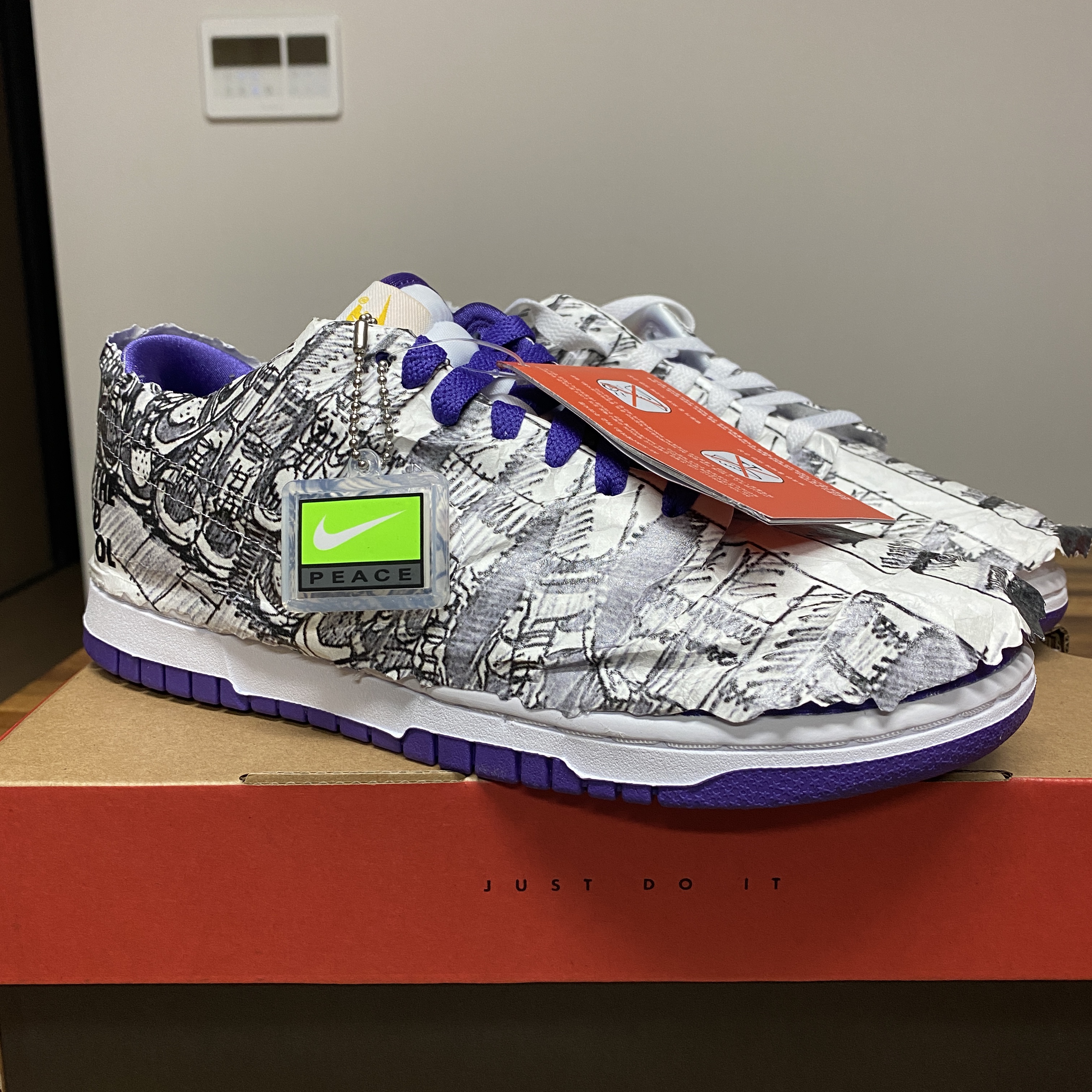 (W) Nike Dunk Low SE Flip 착용 스타일 - 3
