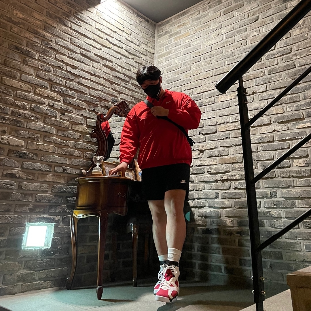 Jordan 6 Retro Carmine 2021 착용 스타일