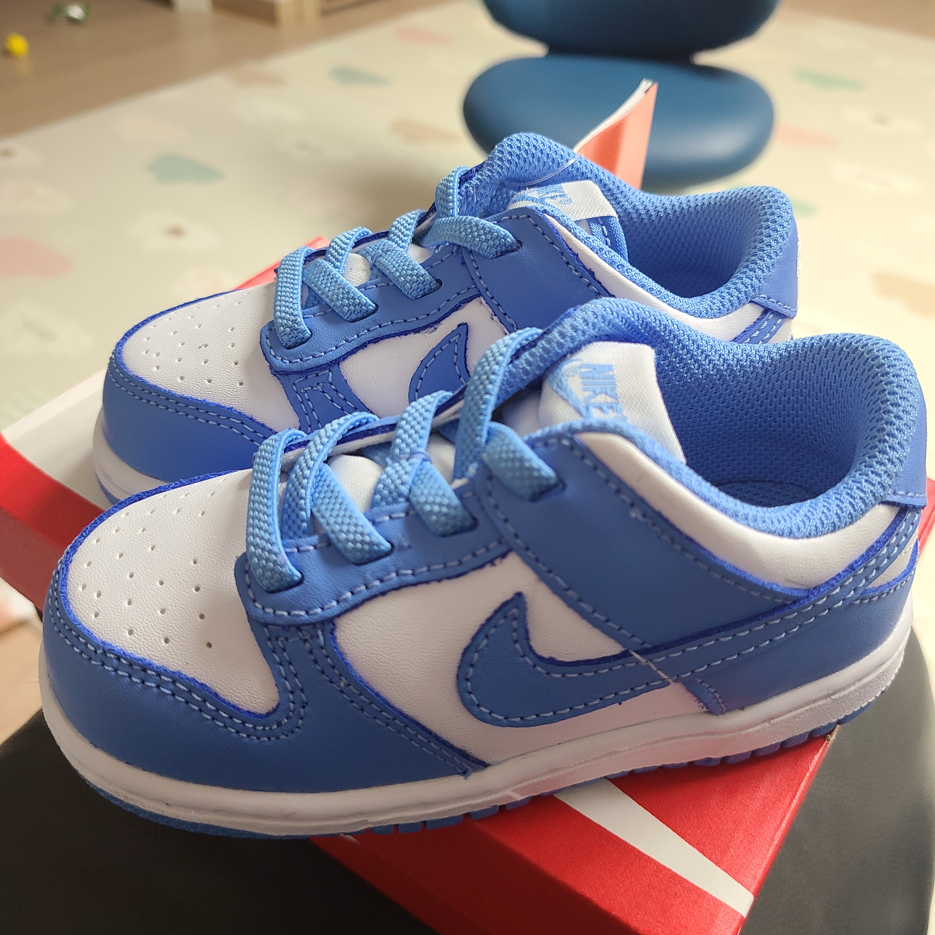(TD) Nike Dunk Low University Blue 착용 스타일