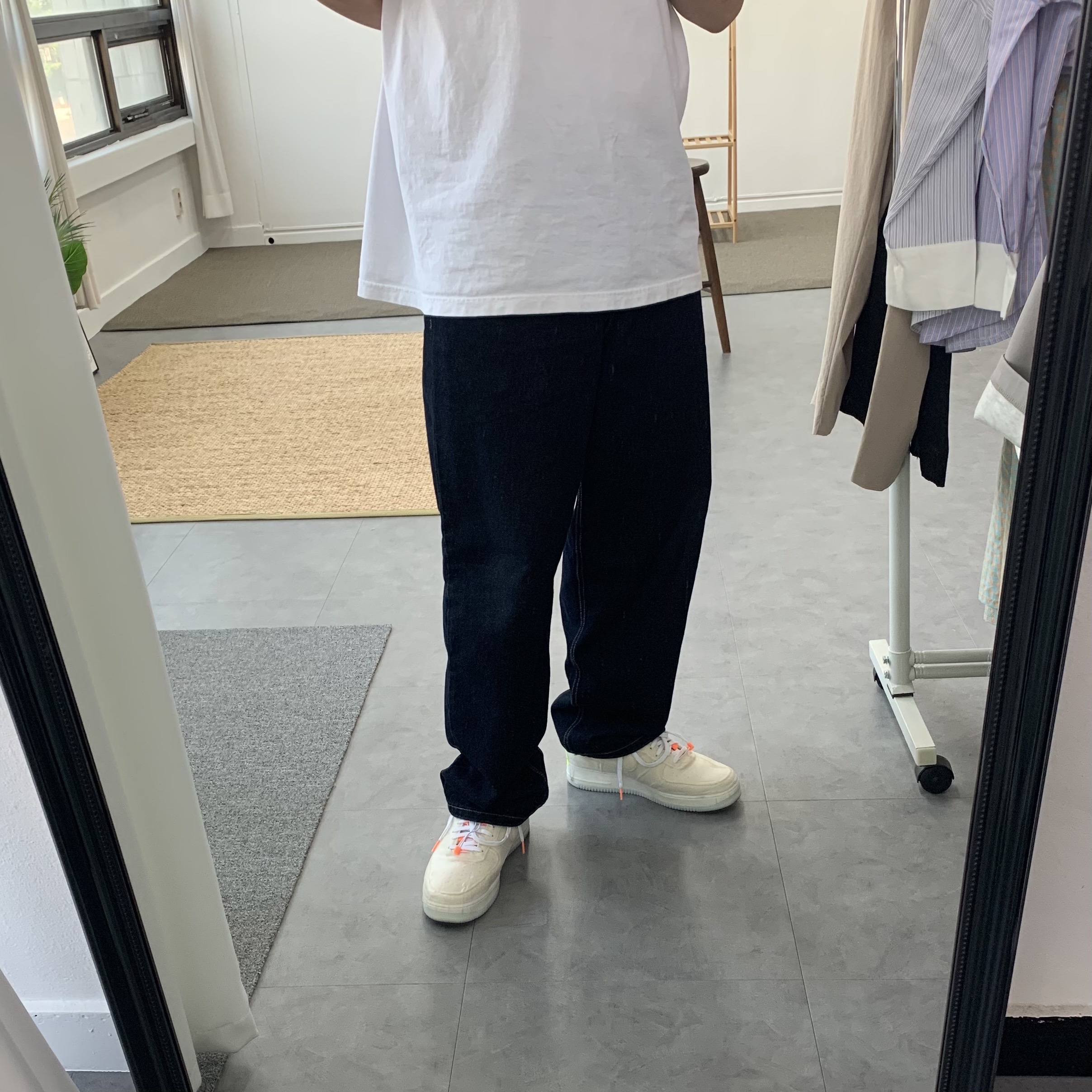 Nike Air Force 1 Experimental Sail 착용 스타일 - 2