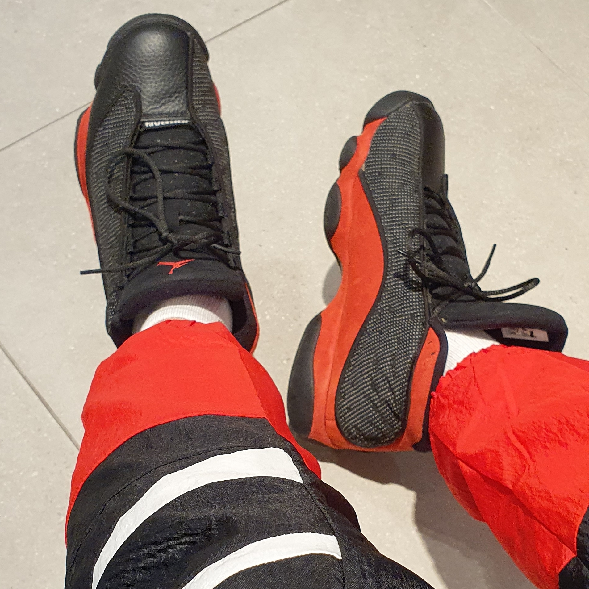 Jordan 13 Retro Bred 2017 착용 스타일