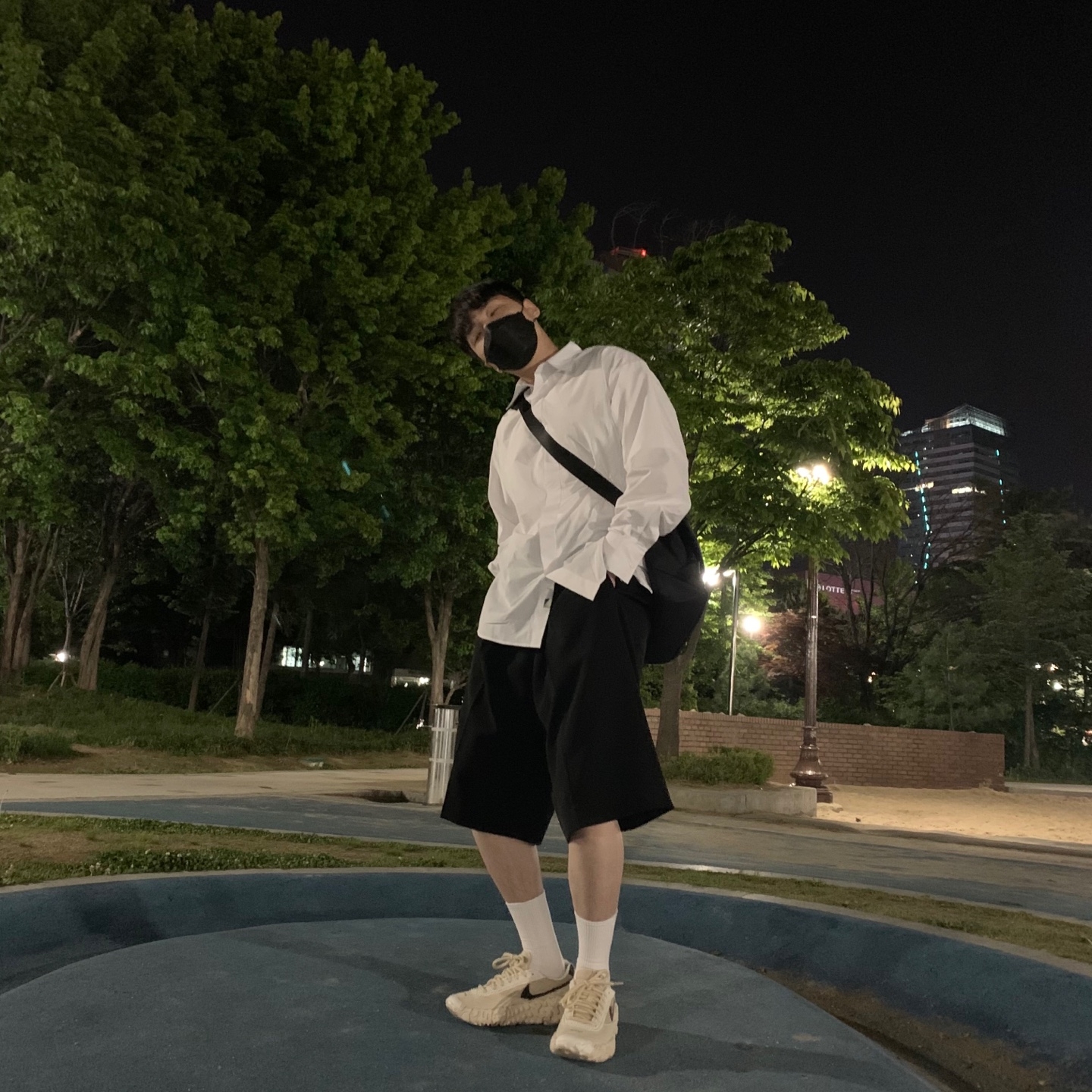 Nike x Undercover Overbreak SP Overcast 착용 스타일