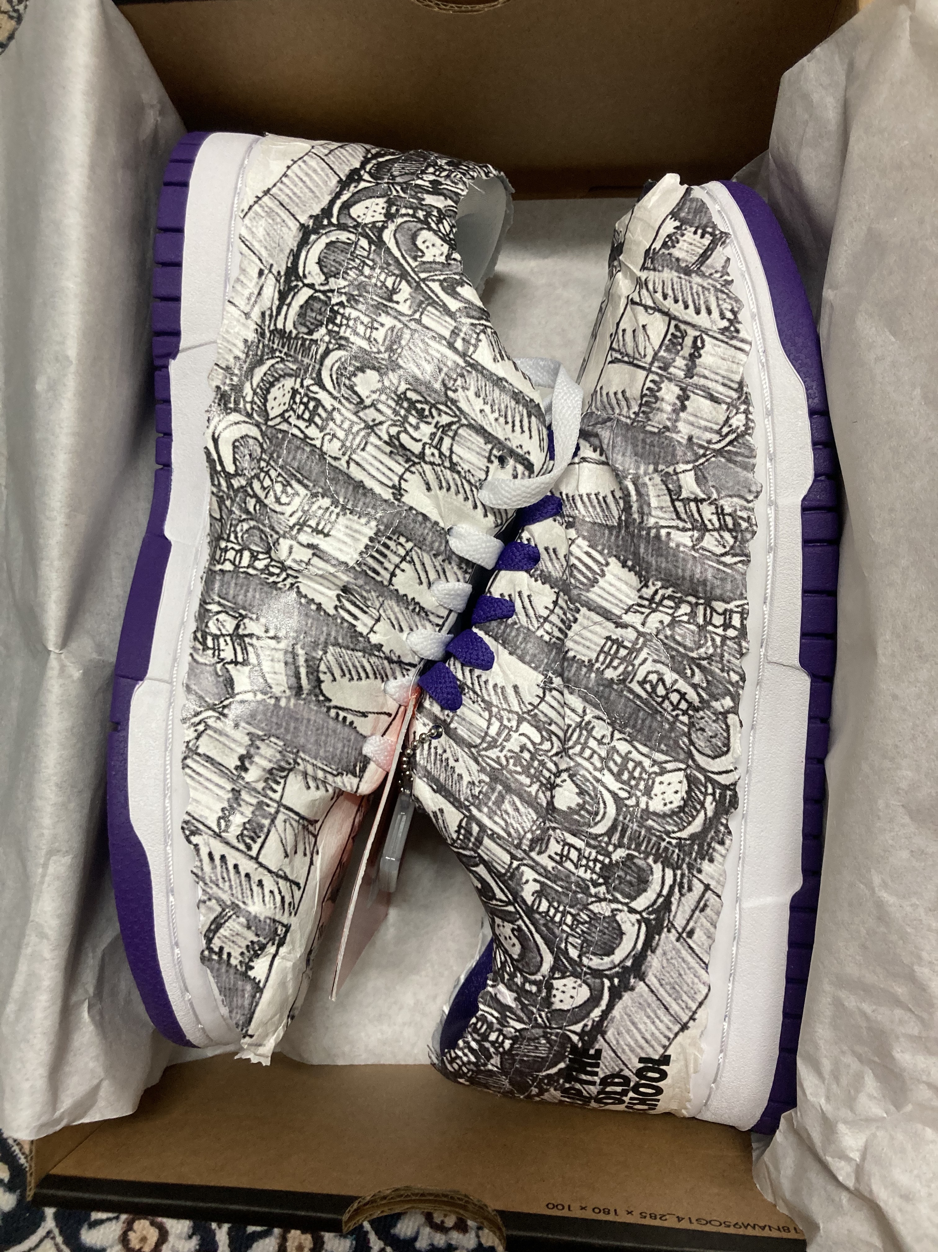(W) Nike Dunk Low SE Flip 착용 스타일