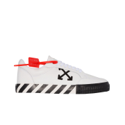 Off-White Vulcanized Sneakers Low White Black - 19FW