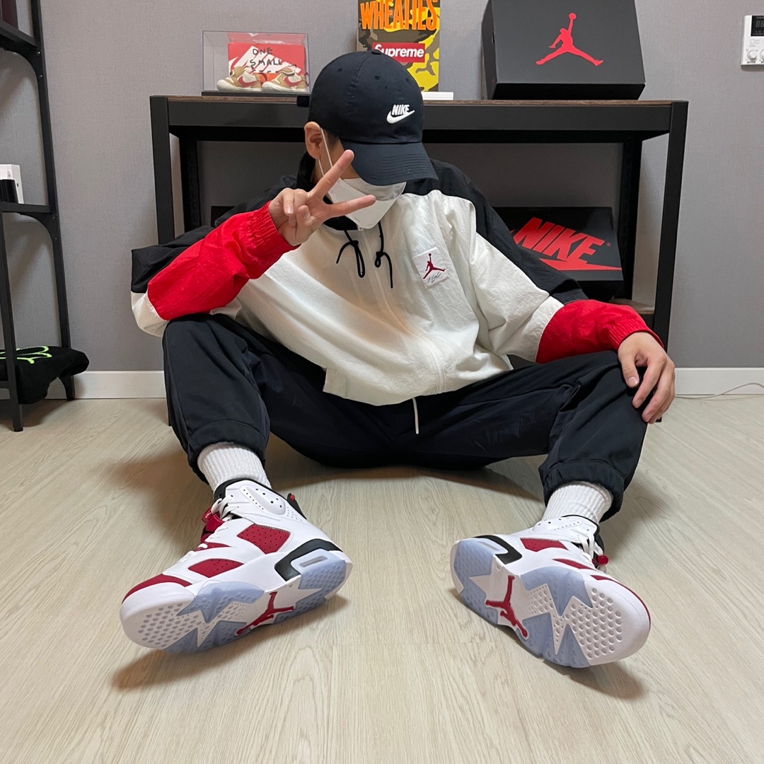 Jordan 6 Retro Carmine 2021, (CB) Nike x Tom Sachs Mars Yard 착용 스타일