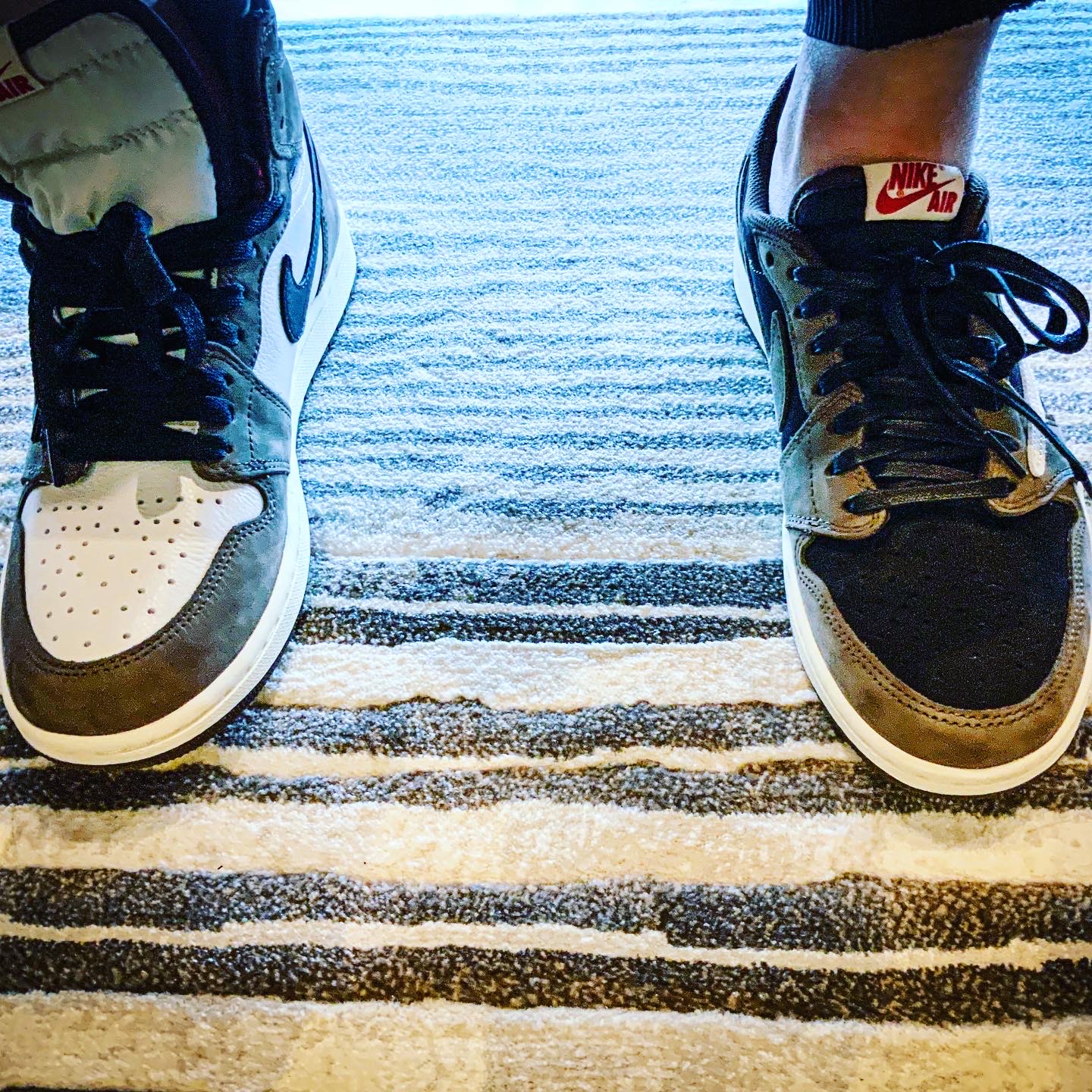 Jordan 1 x Travis Scott Retro High OG SP Mocha, Jordan 1 x Travis Scott Retro Low OG SP Mocha 착용 스타일 - 3