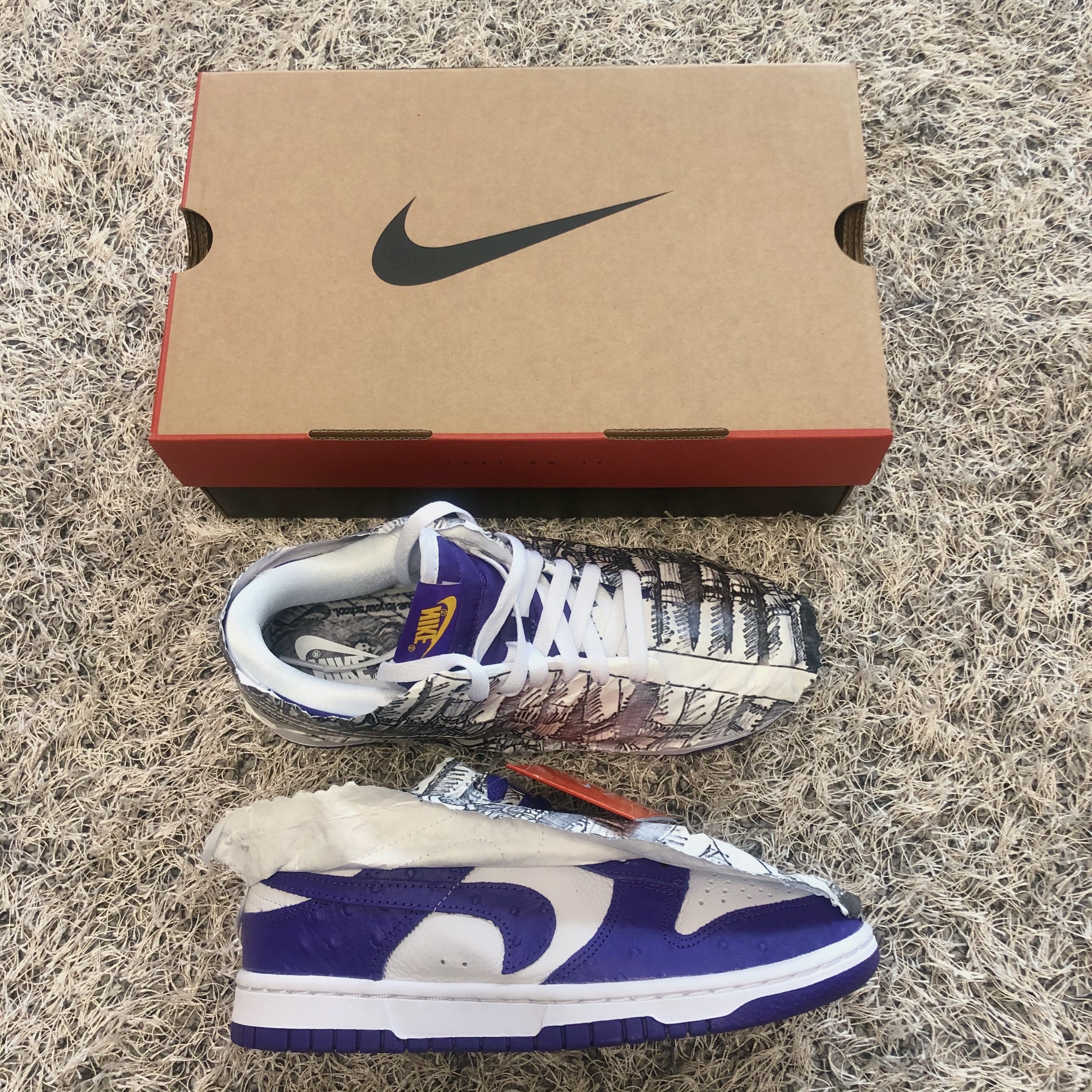 (W) Nike Dunk Low SE Flip 착용 스타일