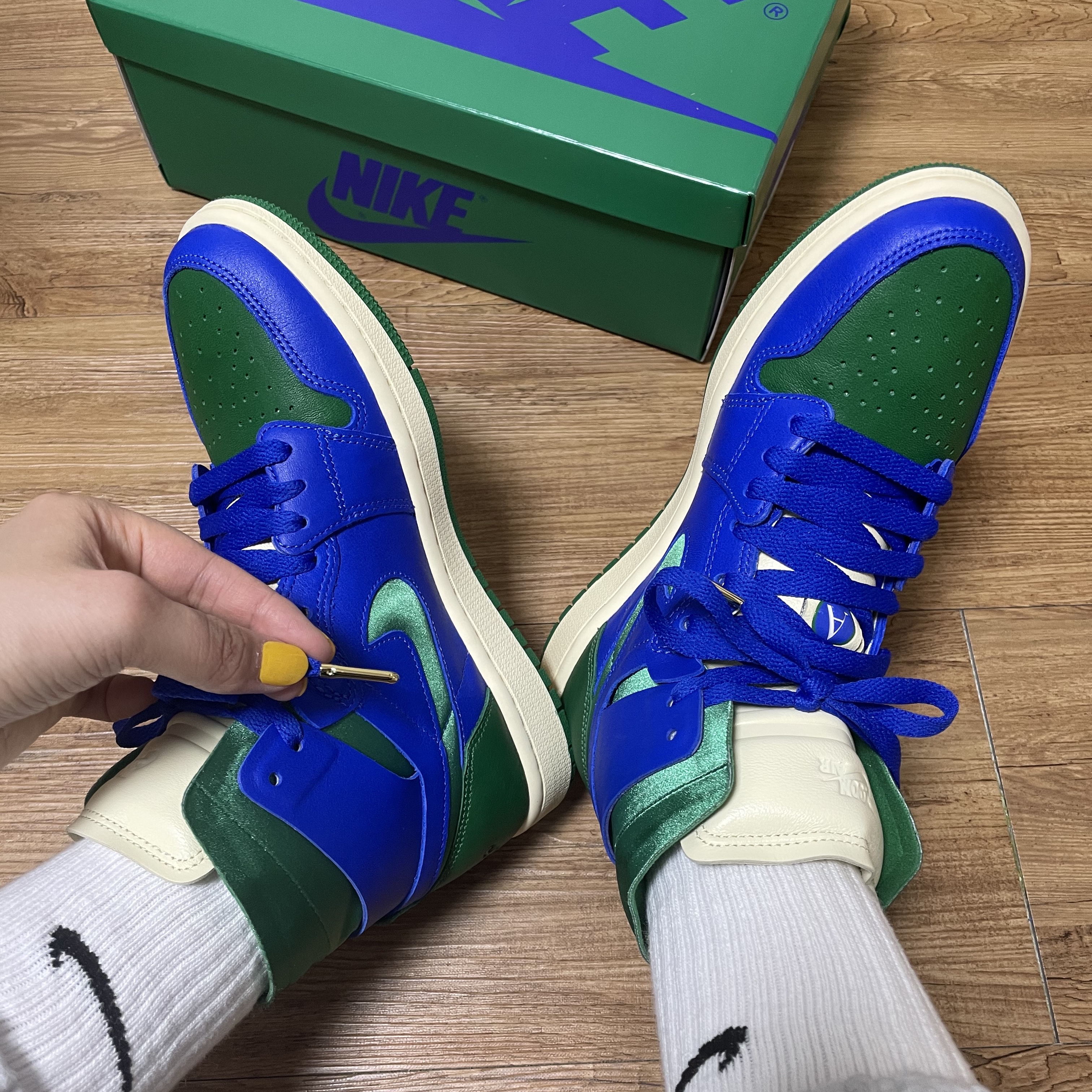 (W) Jordan 1 x Aleali May Zoom CMFT SP Califia 착용 스타일 - 2
