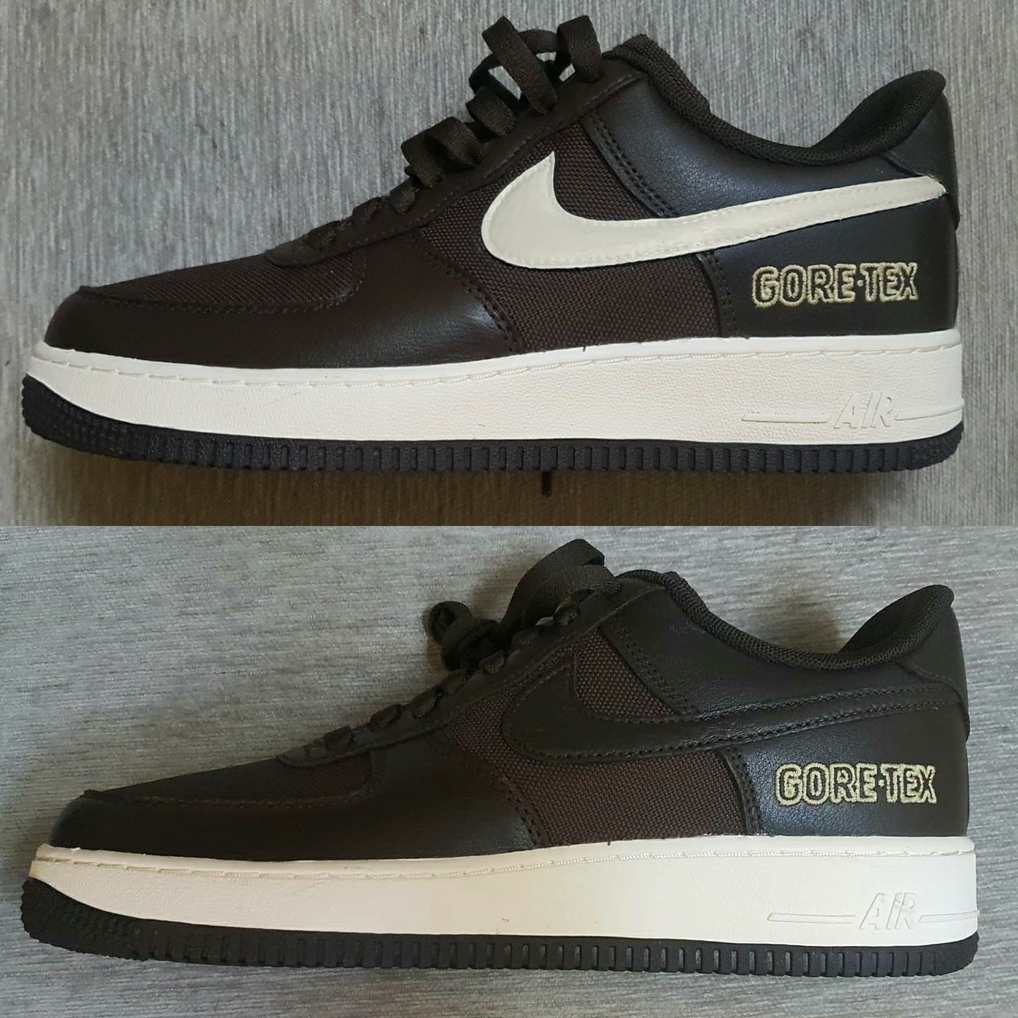 Nike Air Force 1 Low Gore-Tex Baroque Brown 착용 스타일 - 3