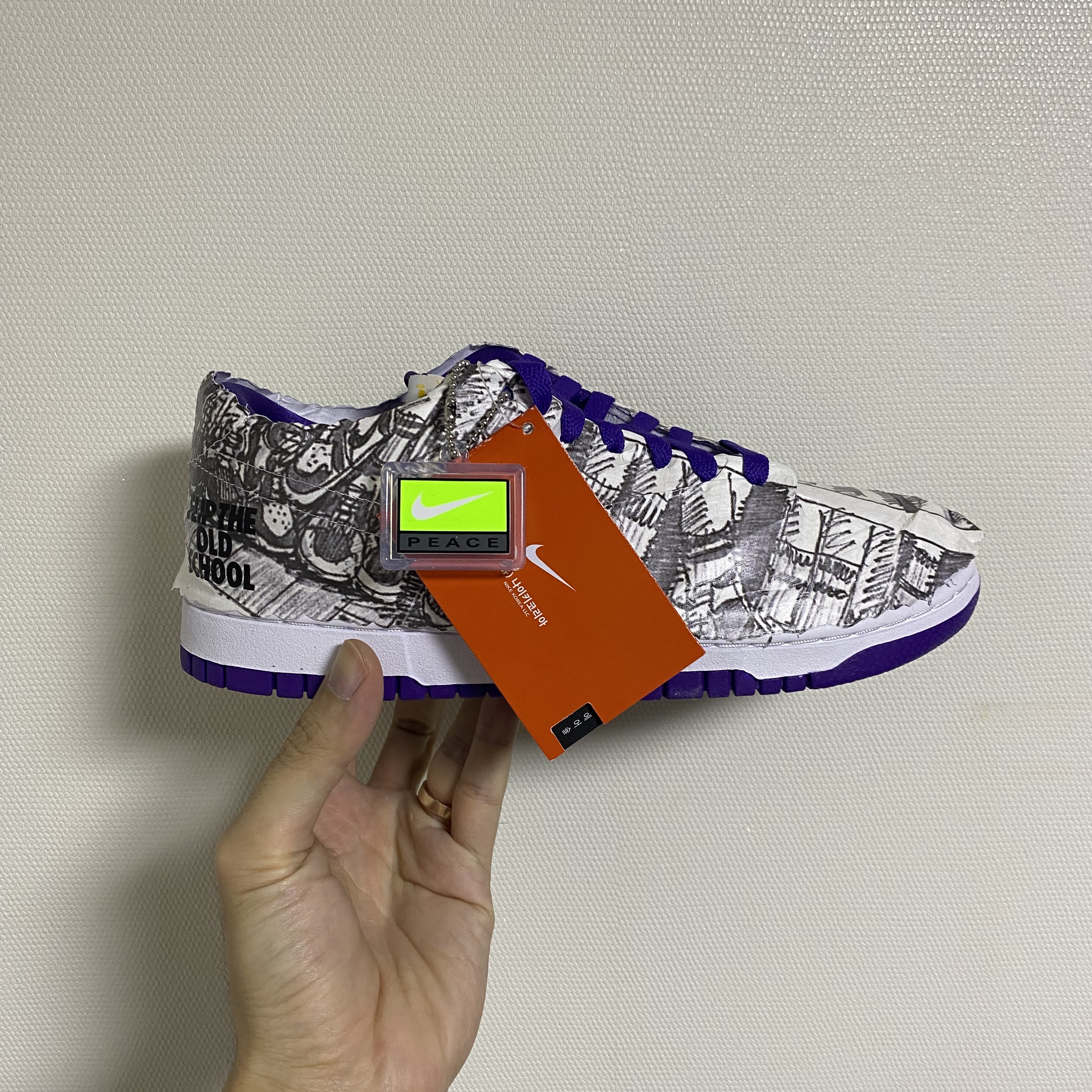 (W) Nike Dunk Low SE Flip 착용 스타일 - 2
