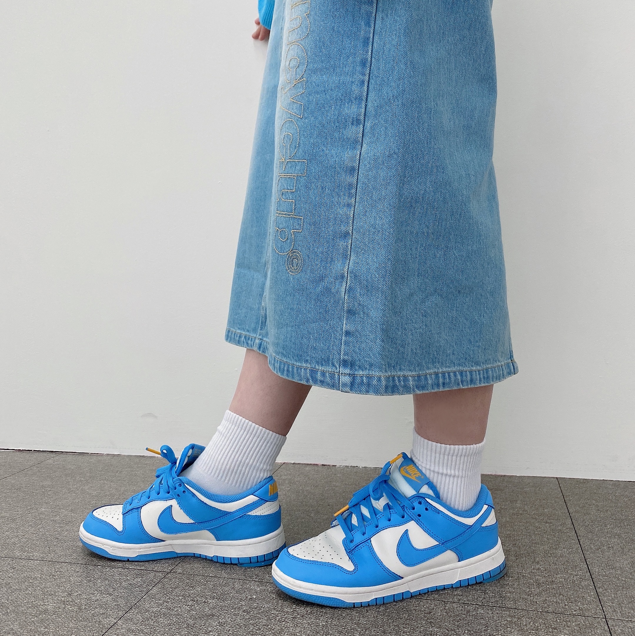 (W) Nike Dunk Low Coast 착용 스타일 - 2