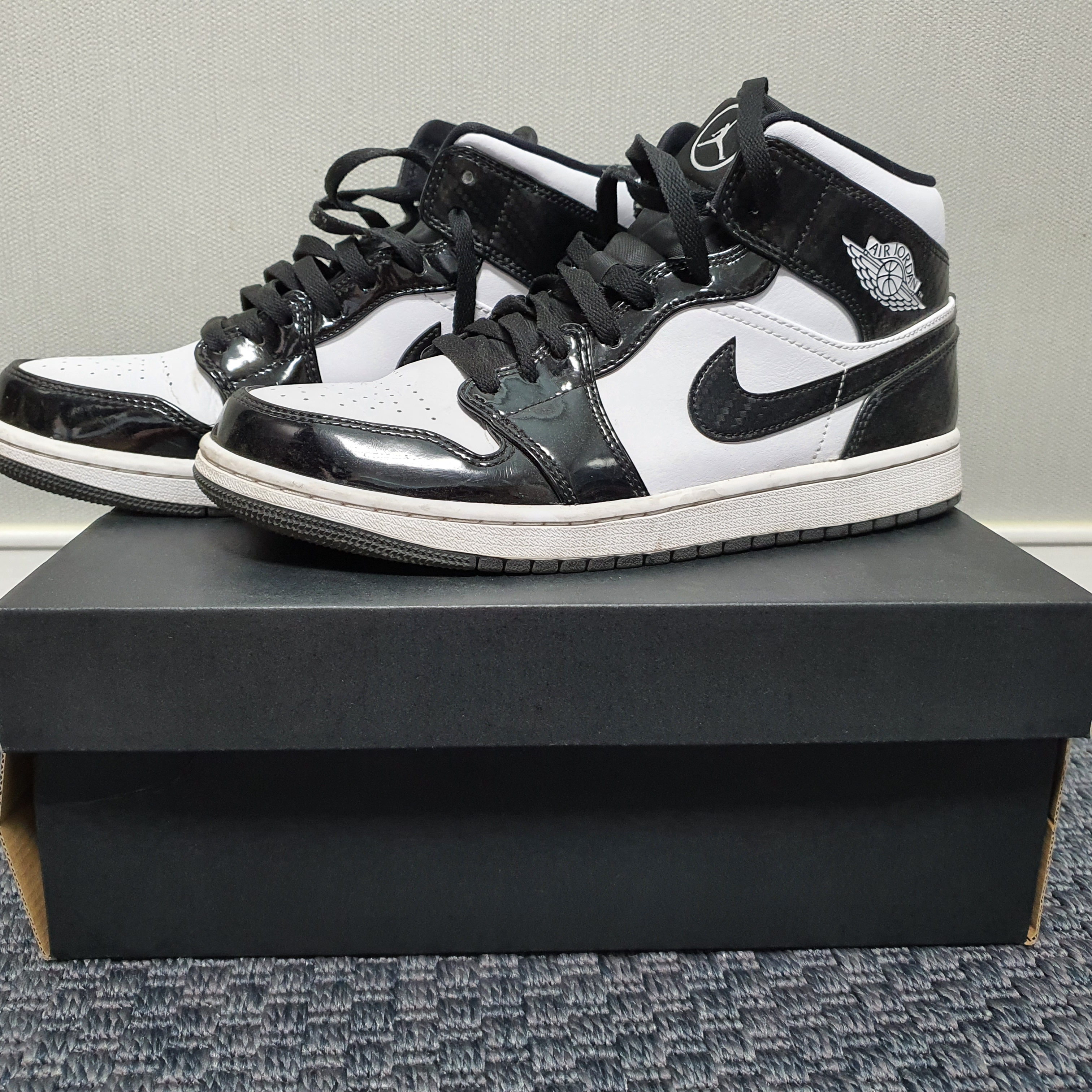 Jordan 1 Mid SE ASW Black 착용 스타일